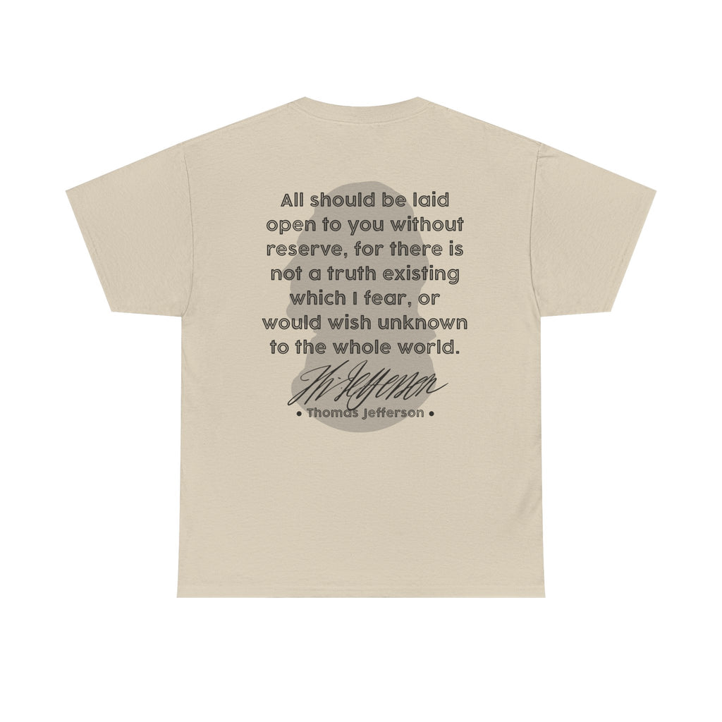 Jefferson Quote Tee | Truth