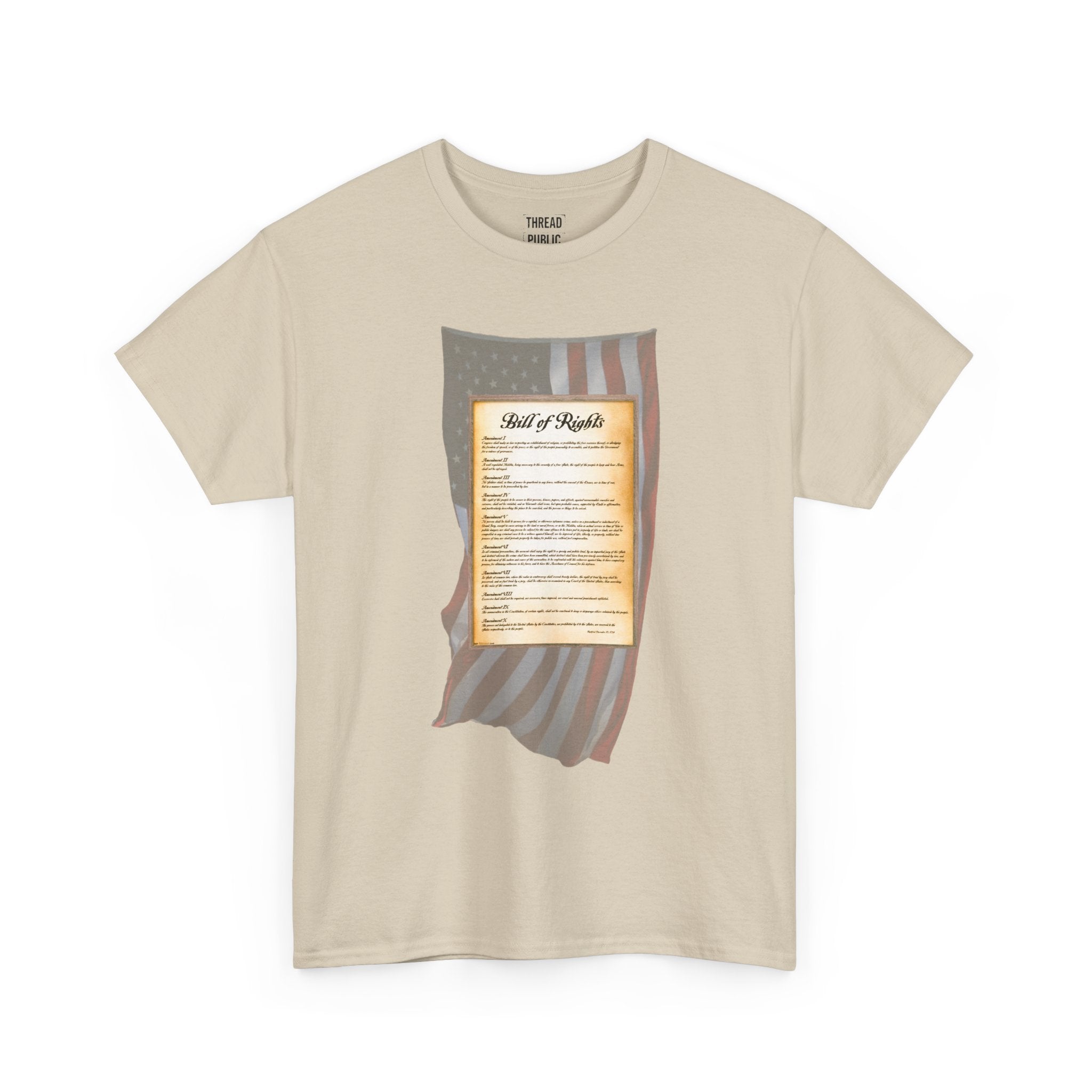 Bill of Rights T-Shirt | US Constitution Rights Document Tee