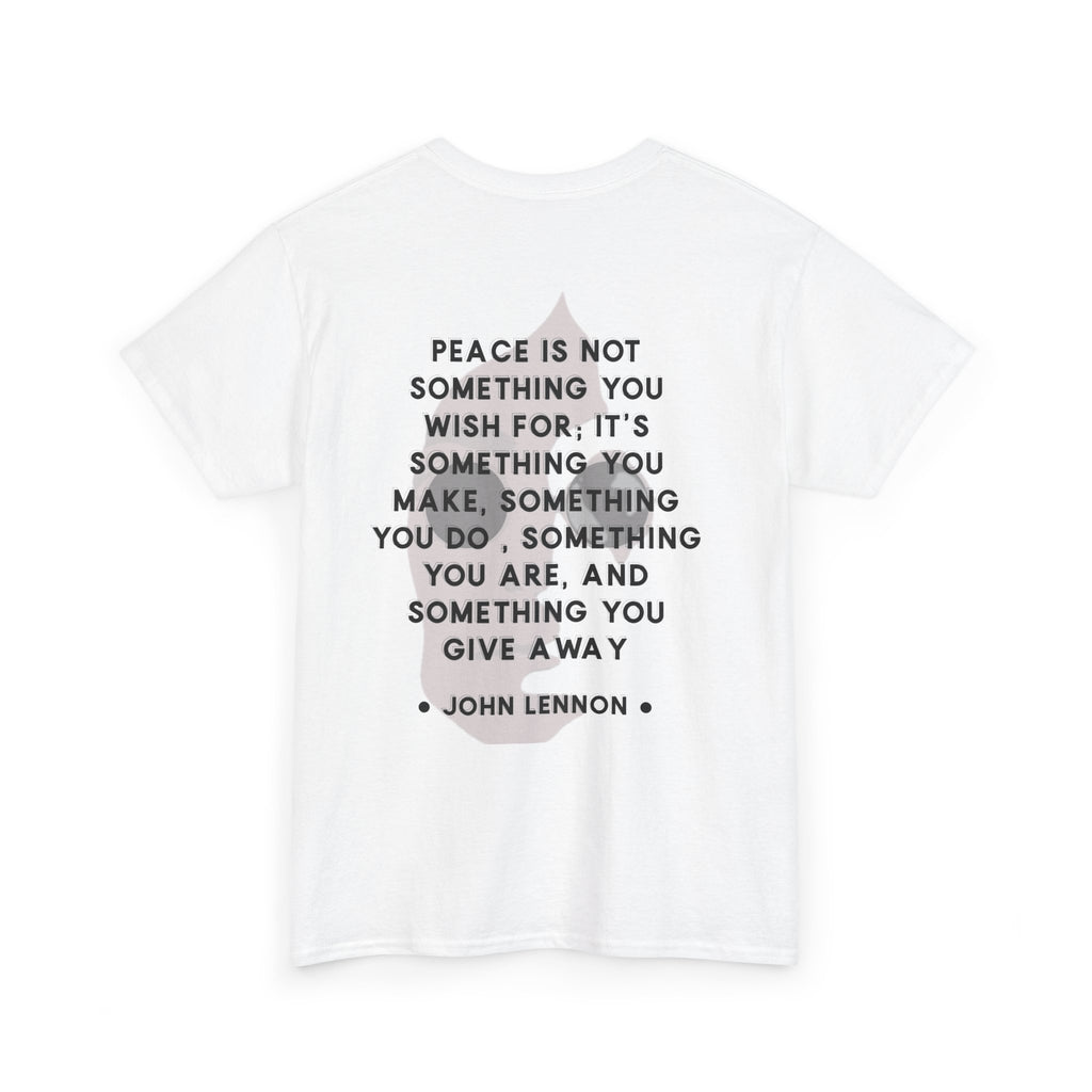 Lennon Quote T-Shirt | Peace Tee