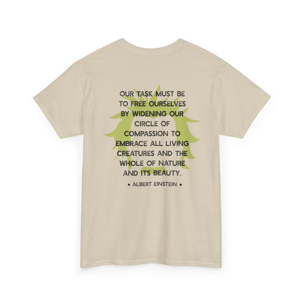 Einstein quote tee | Circle of Compassion