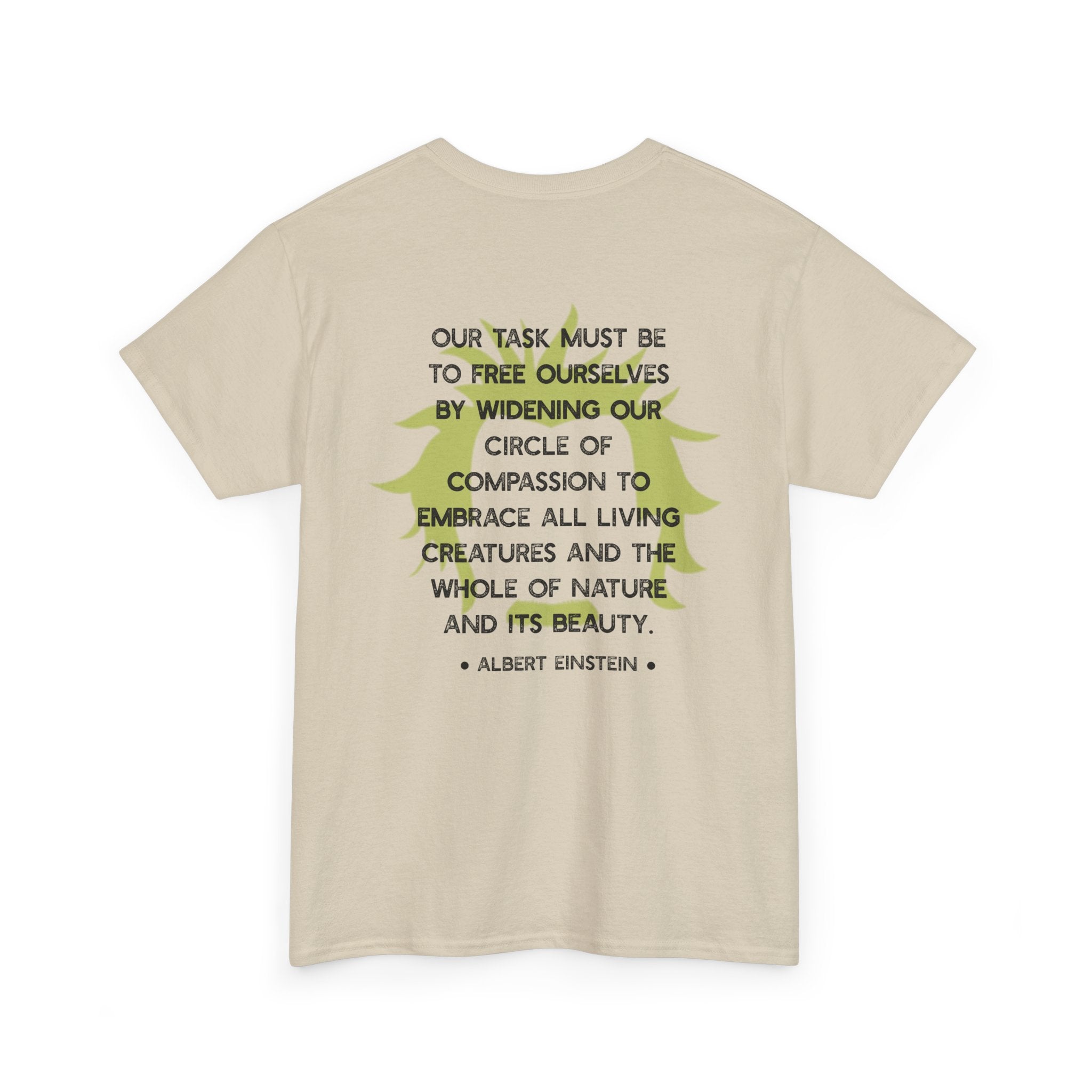 Einstein quote tee | Circle of Compassion
