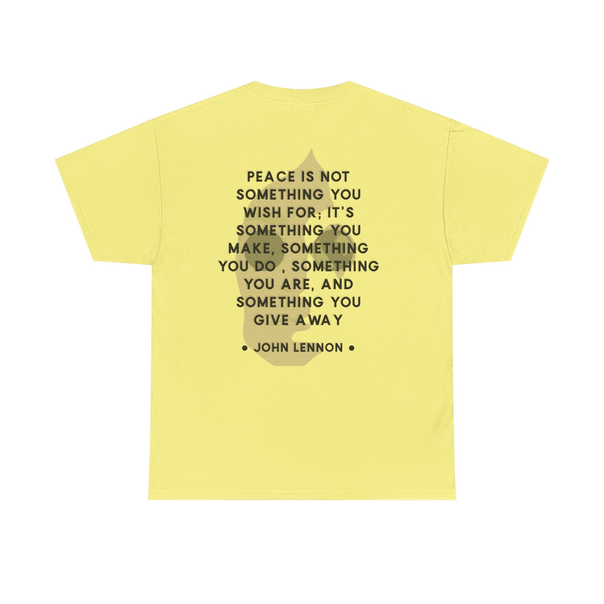 Lennon Quote T-Shirt | Peace Tee
