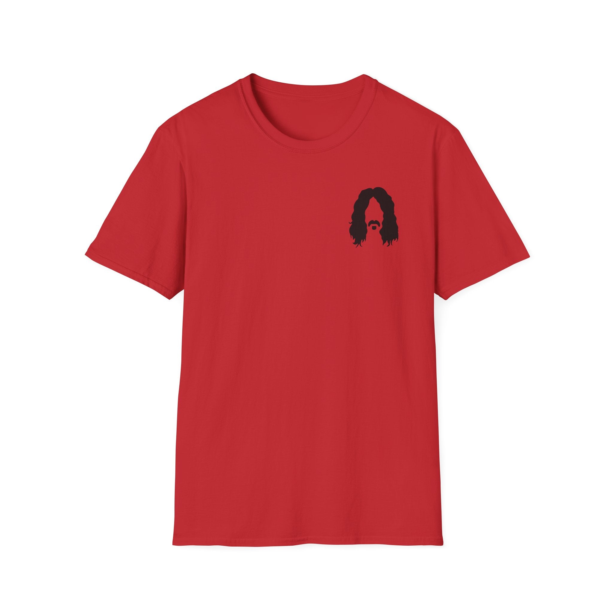 Copy of Copy of Frank Zappa Quote T-Shirt | Minimal Portrait, Back Typography