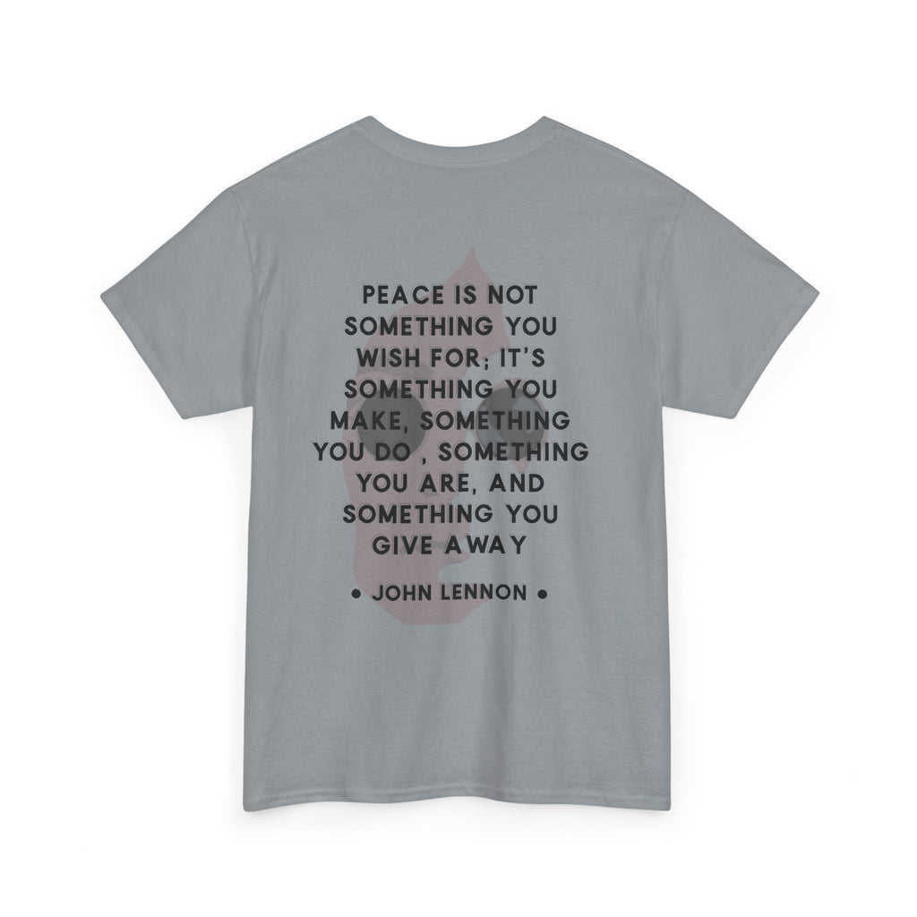 Lennon Quote T-Shirt | Peace Tee