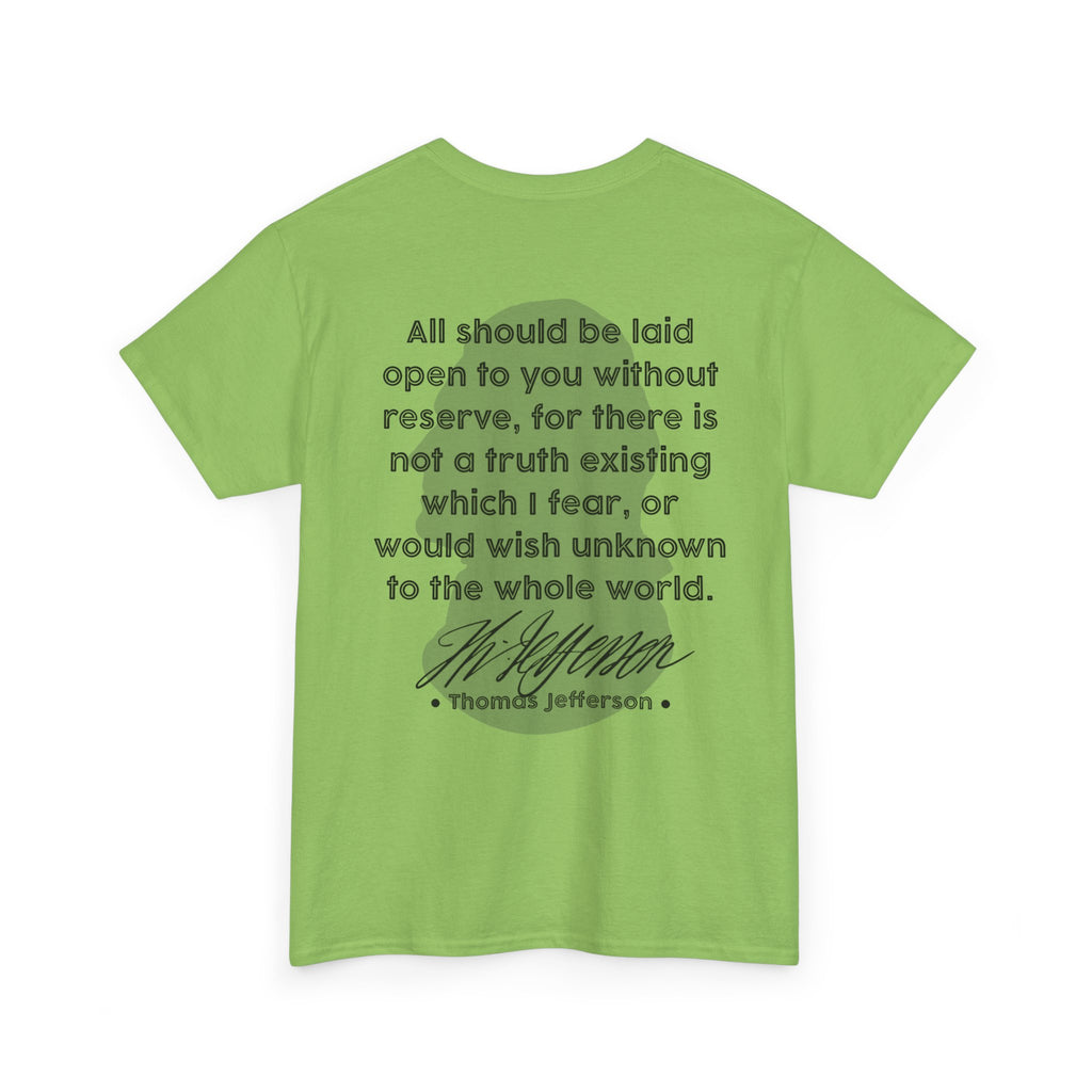 Jefferson Quote Tee | Truth