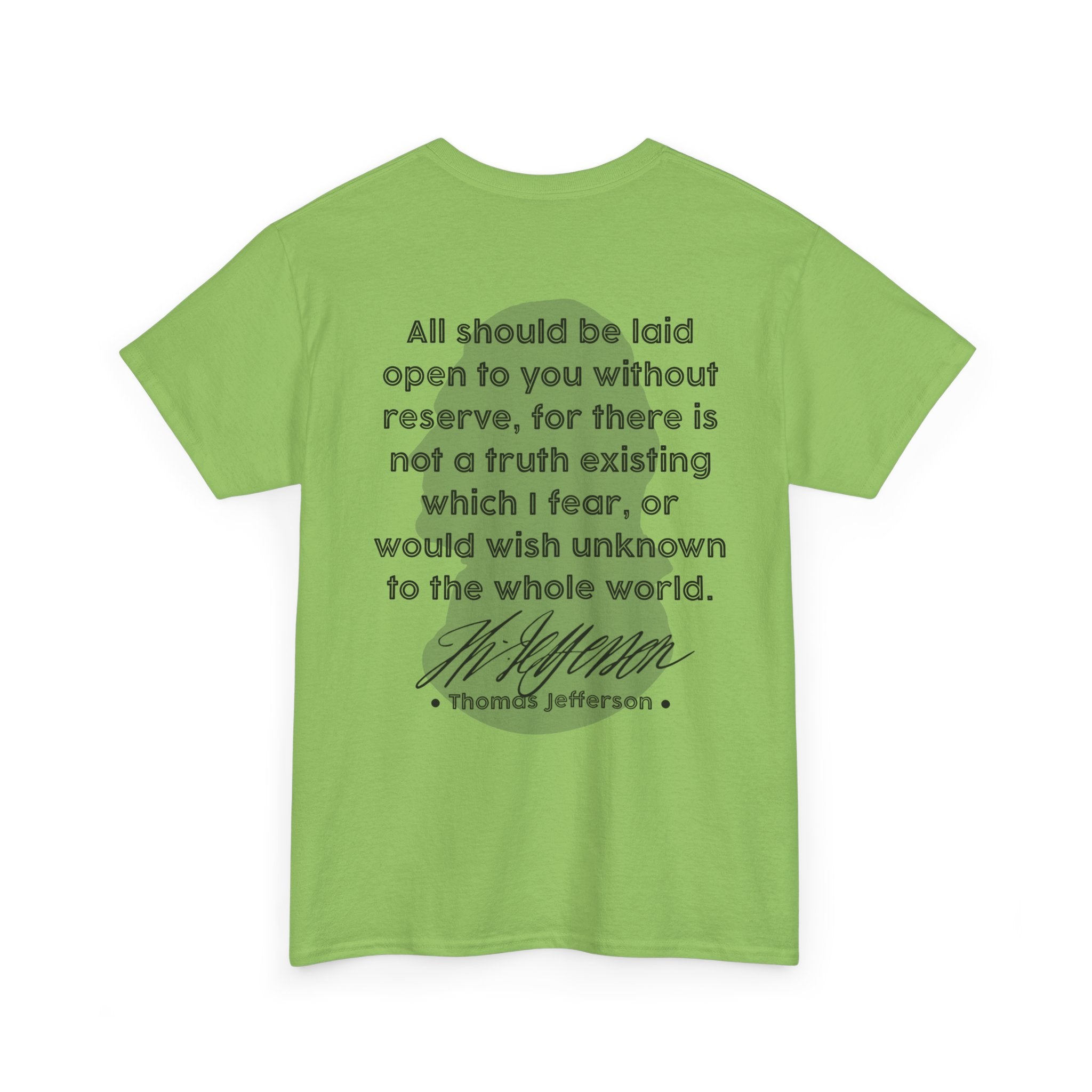 Jefferson Quote Tee | Truth