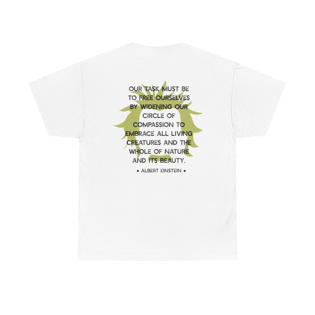 Einstein quote tee | Circle of Compassion
