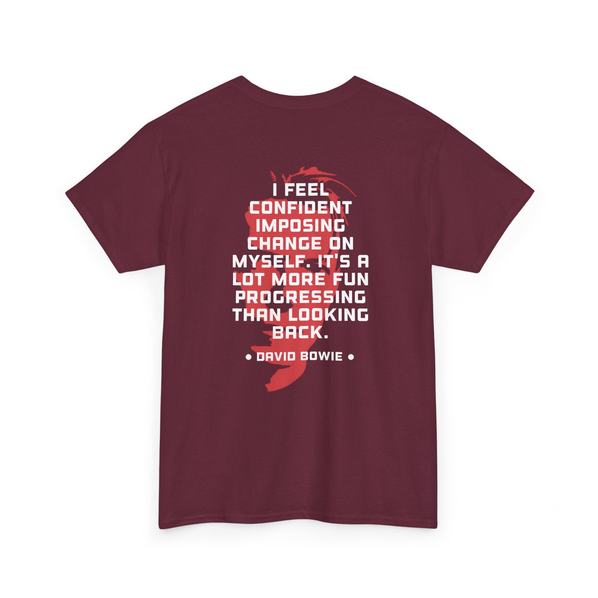 Bowie Quote Tee | 'I Feel Cofident'