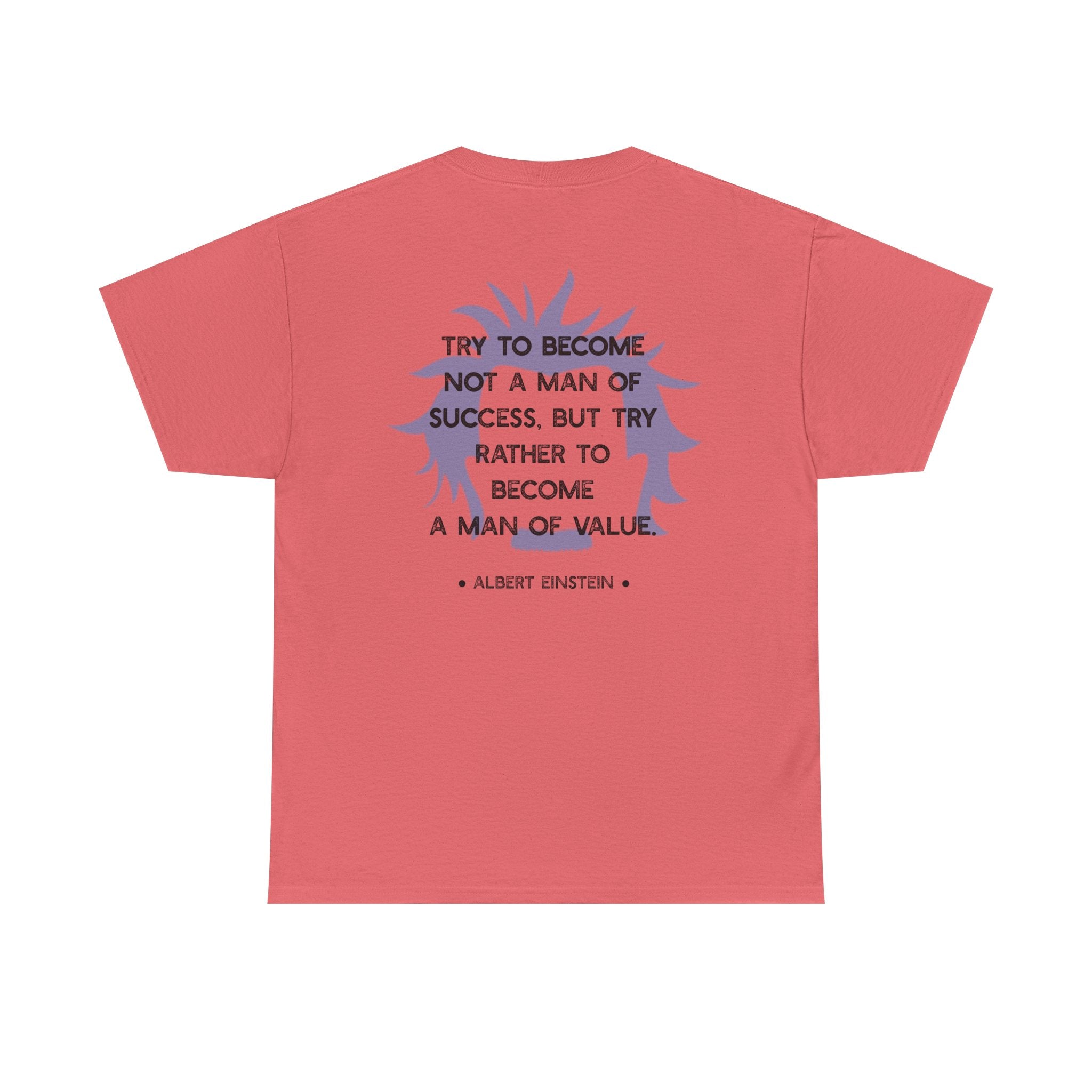 Einstein quote tee | Become A Man of Value