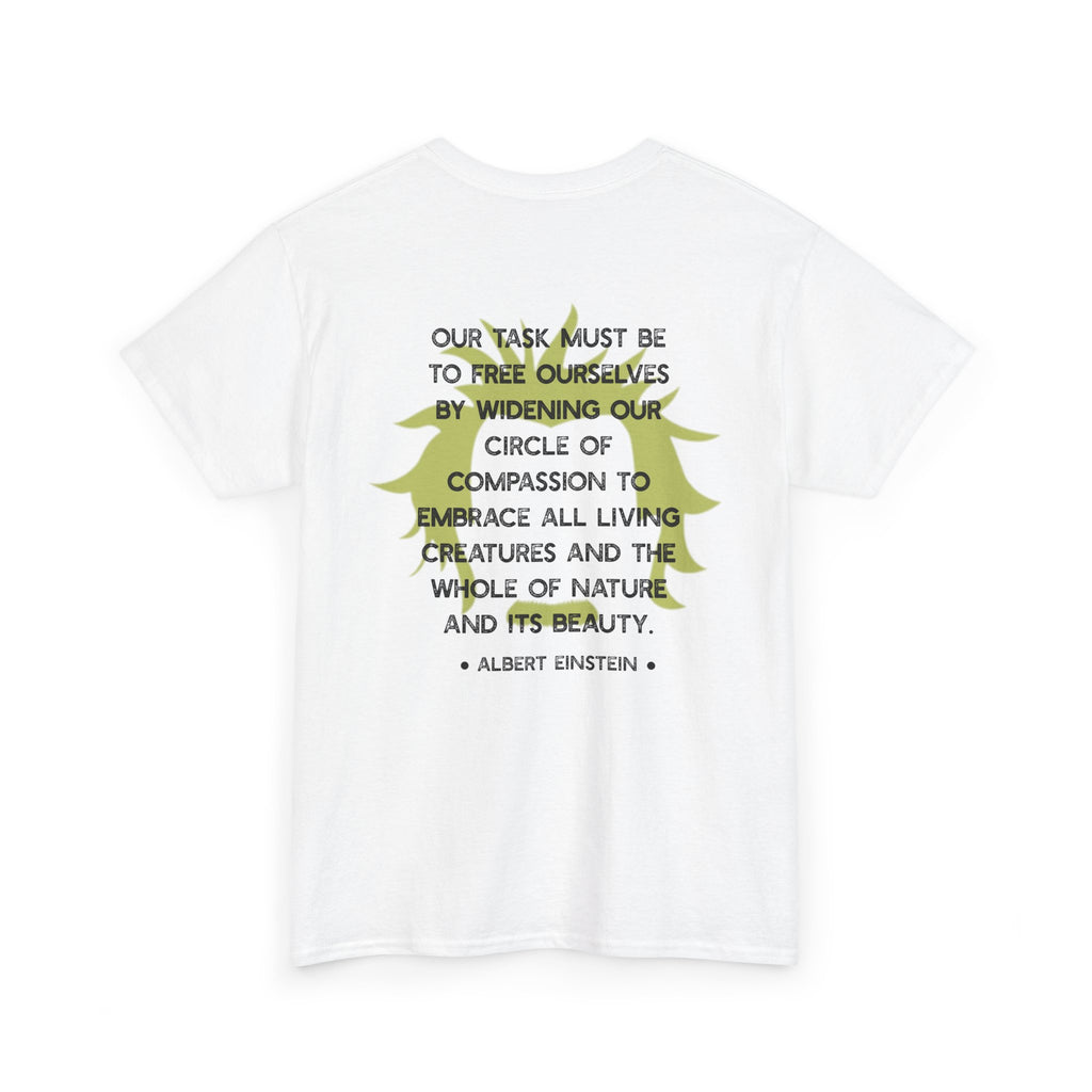 Einstein quote tee | Circle of Compassion