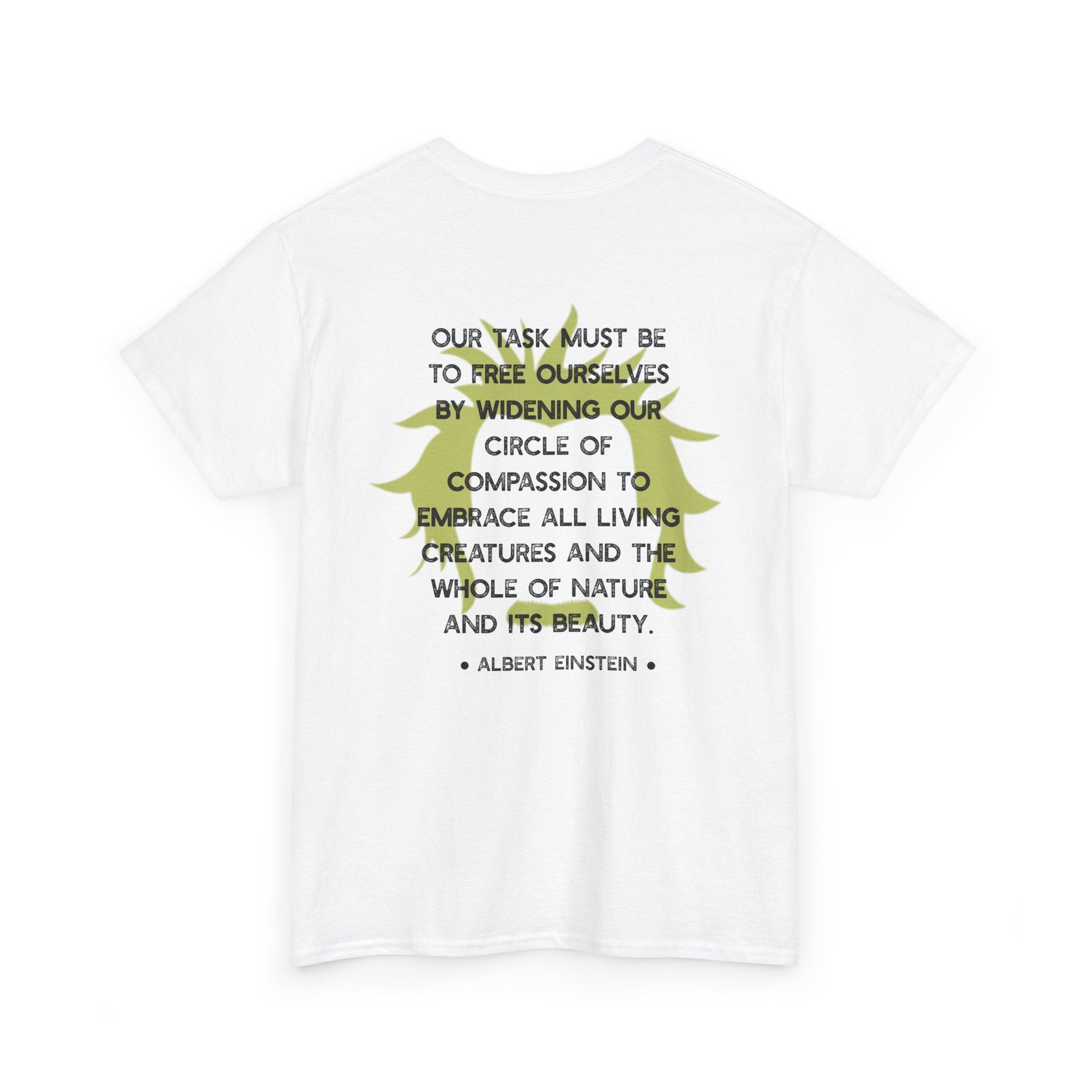 Einstein quote tee | Circle of Compassion