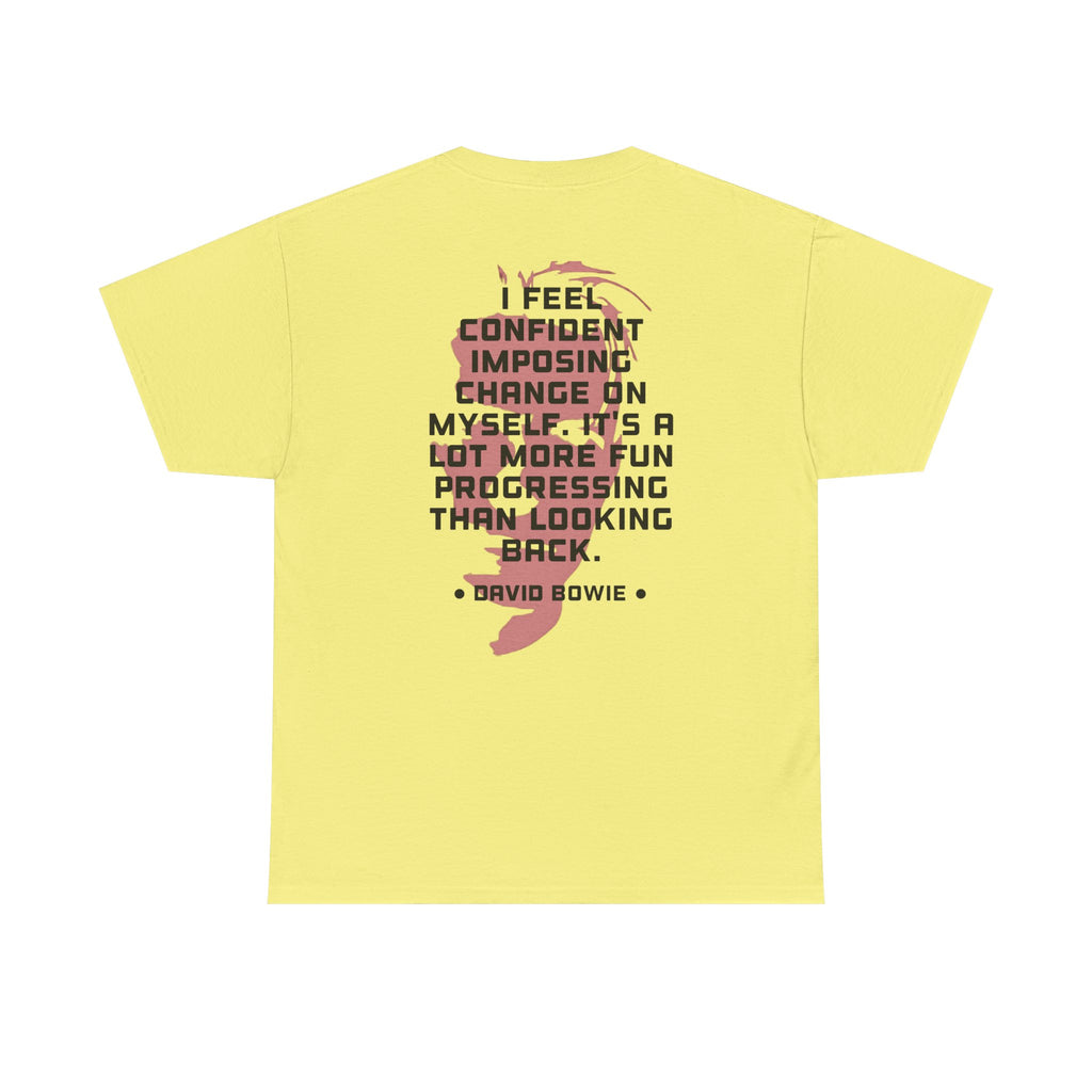 Bowie Quote Tee | 'I Feel Cofident'