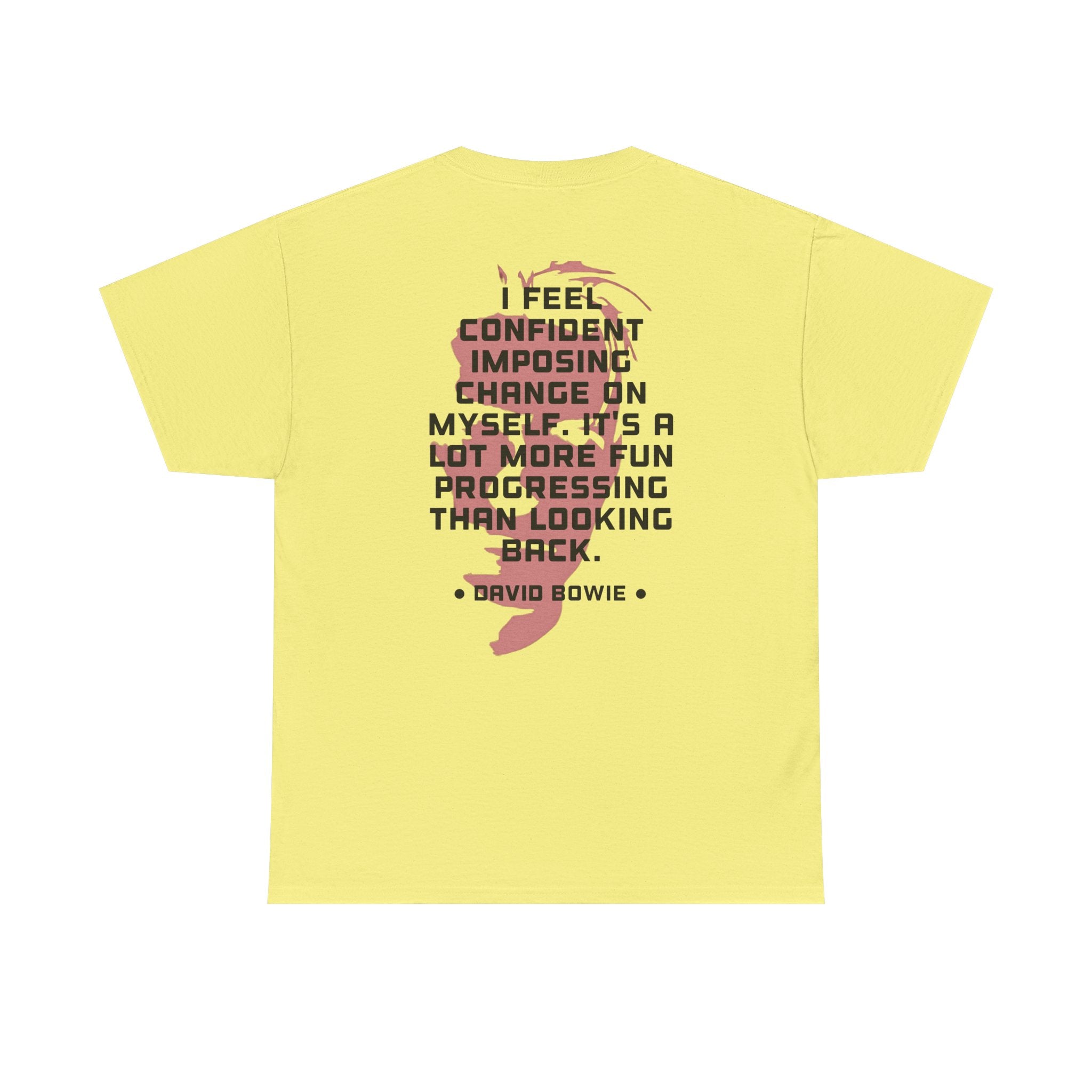 Bowie Quote Tee | 'I Feel Cofident'