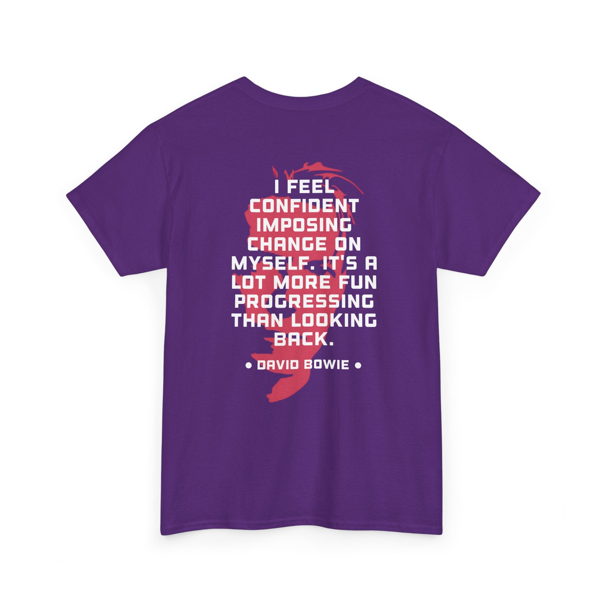 Bowie Quote Tee | 'I Feel Cofident'