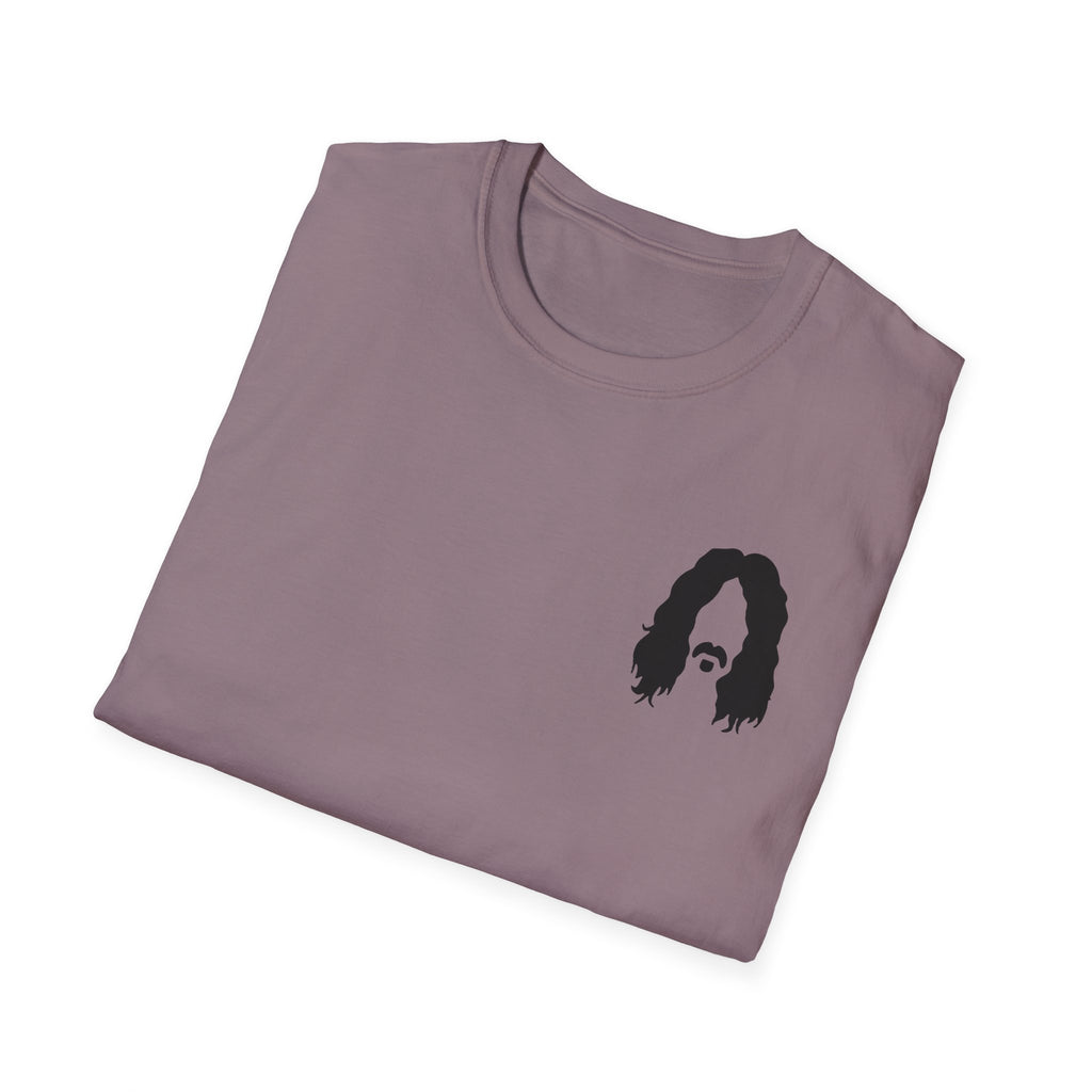 Copy of Copy of Frank Zappa Quote T-Shirt | Minimal Portrait, Back Typography