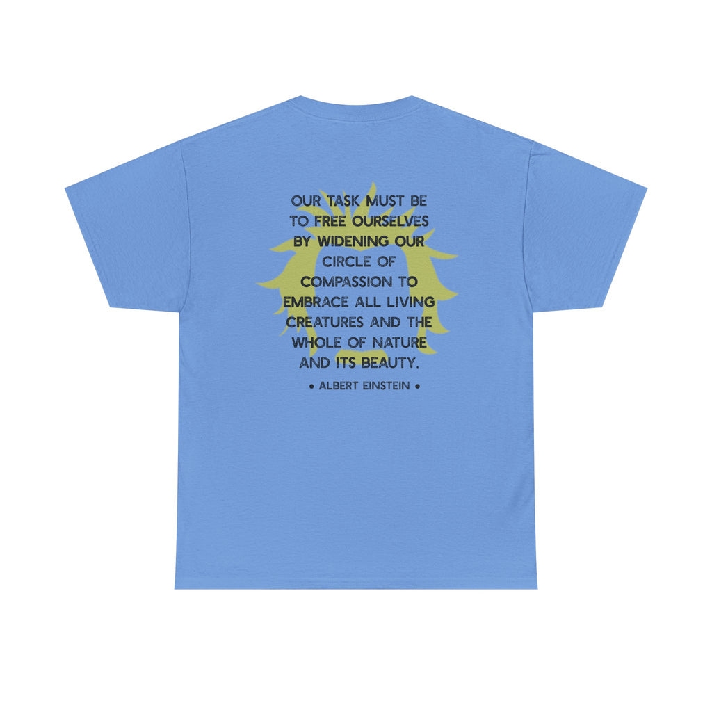 Einstein quote tee | Circle of Compassion