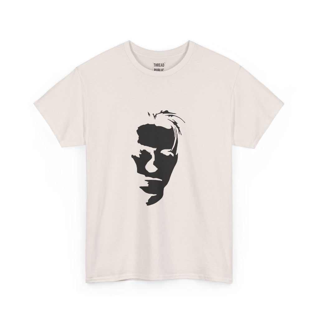 Bowie Quote Tee | "There's a terror in knowing what the world's about" back print