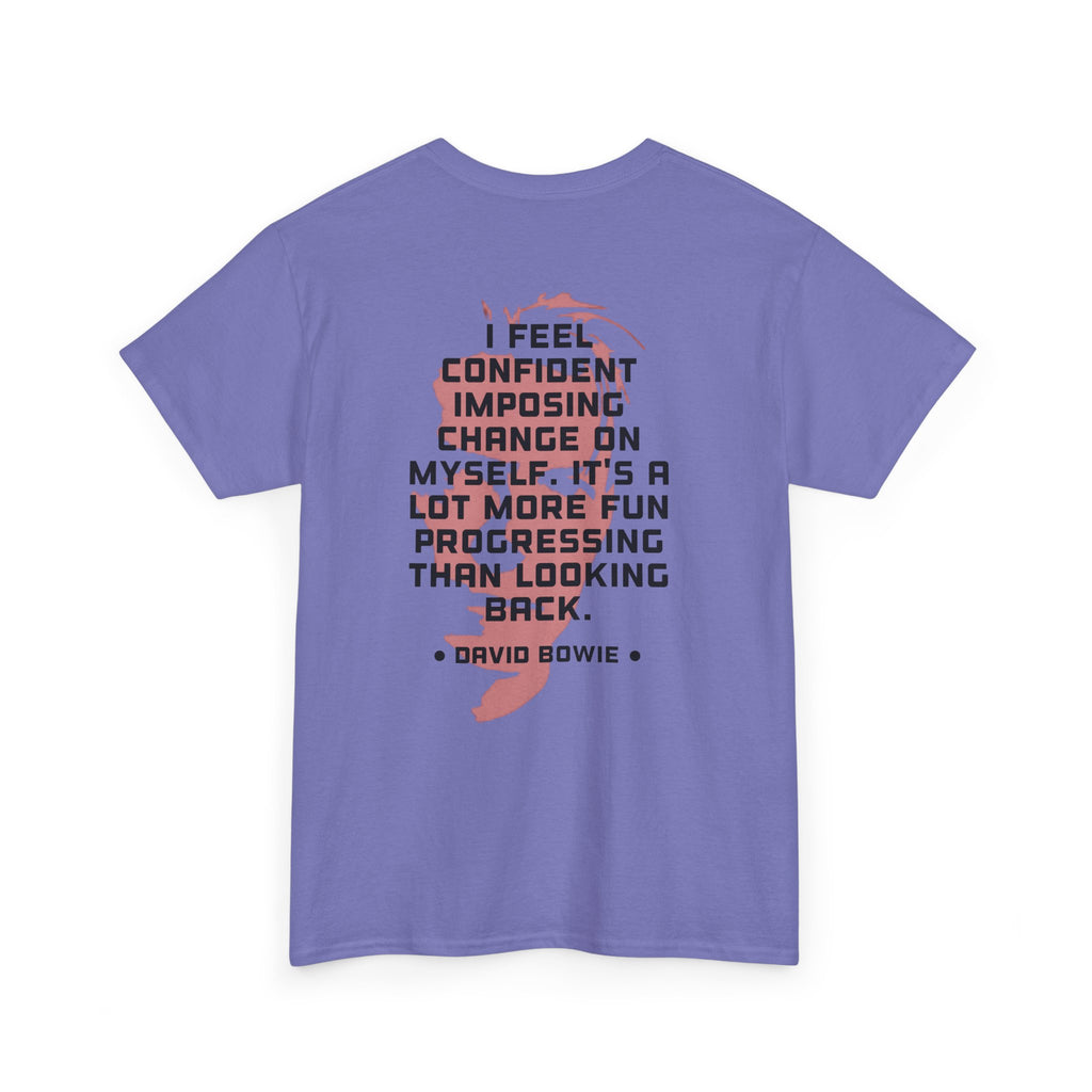 Bowie Quote Tee | 'I Feel Cofident'