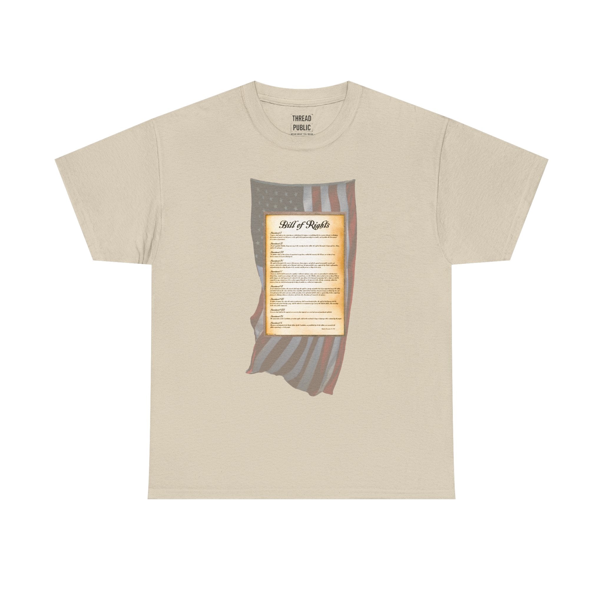Bill of Rights T-Shirt | US Constitution Rights Document Tee