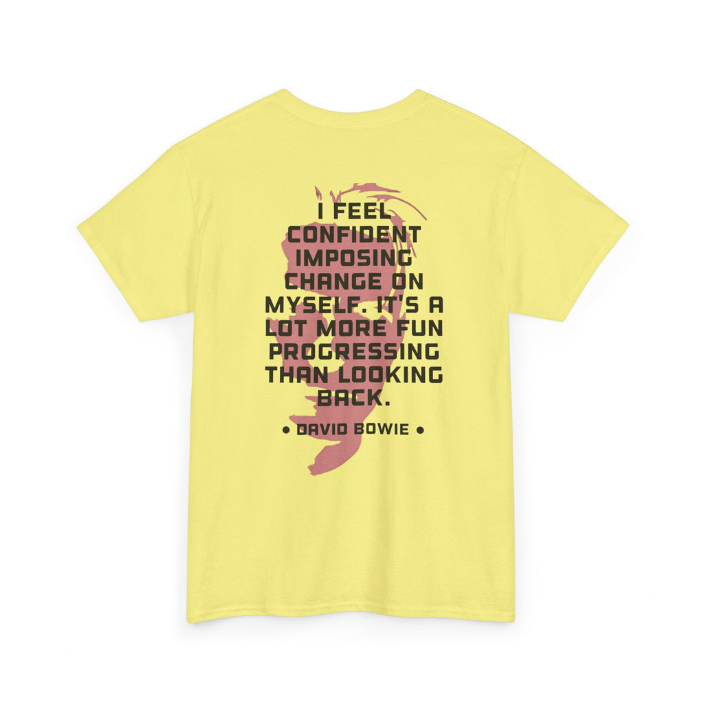 Bowie Quote Tee | 'I Feel Cofident'