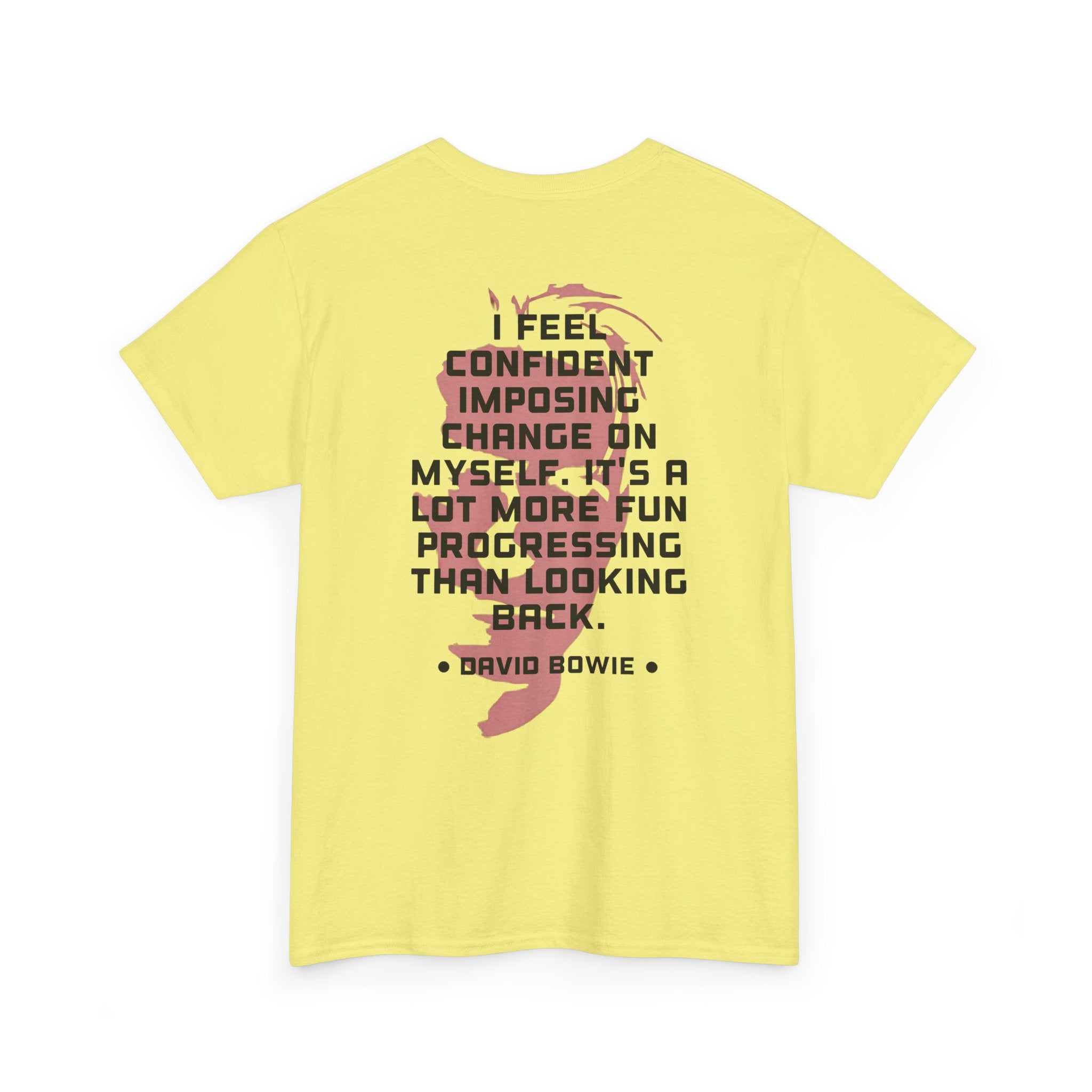 Bowie Quote Tee | 'I Feel Cofident'