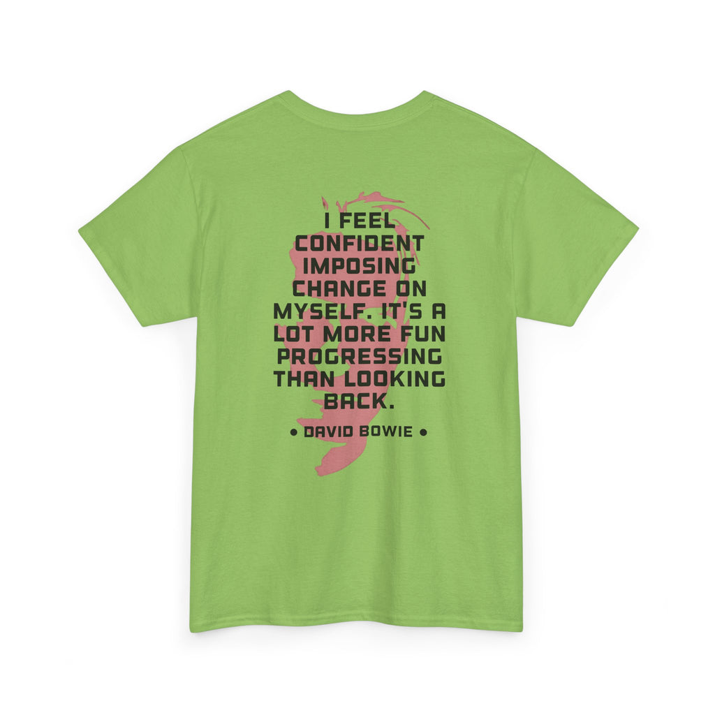 Bowie Quote Tee | 'I Feel Cofident'
