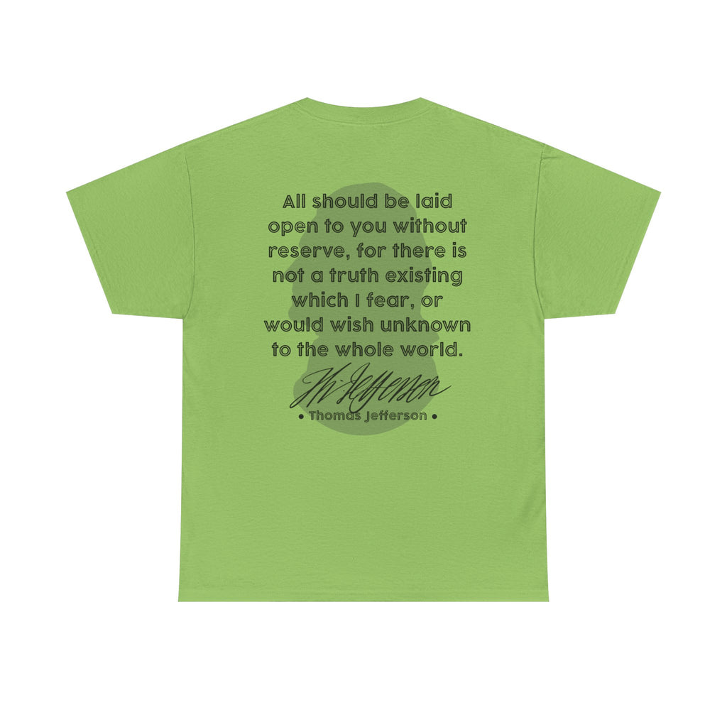Jefferson Quote Tee | Truth