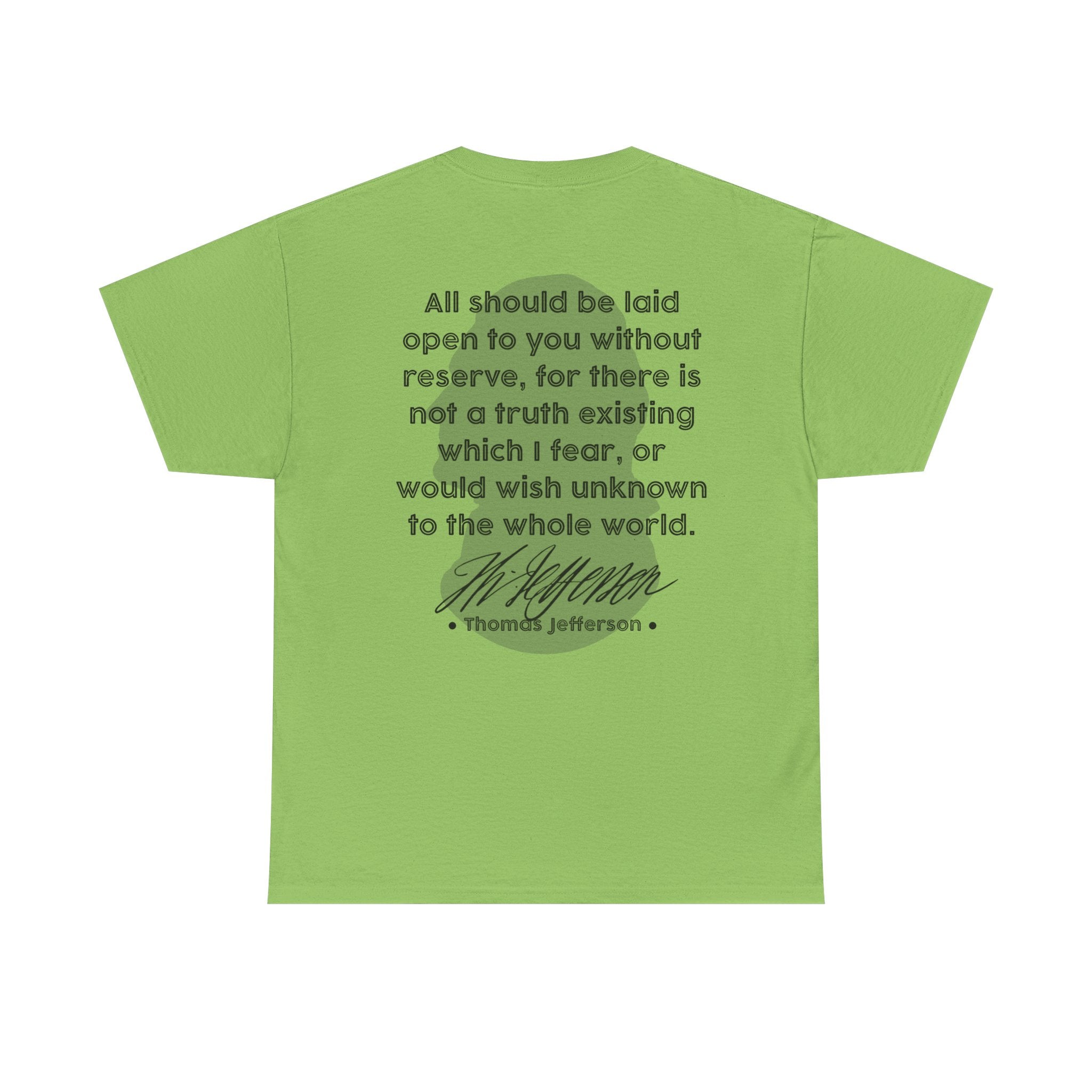 Jefferson Quote Tee | Truth