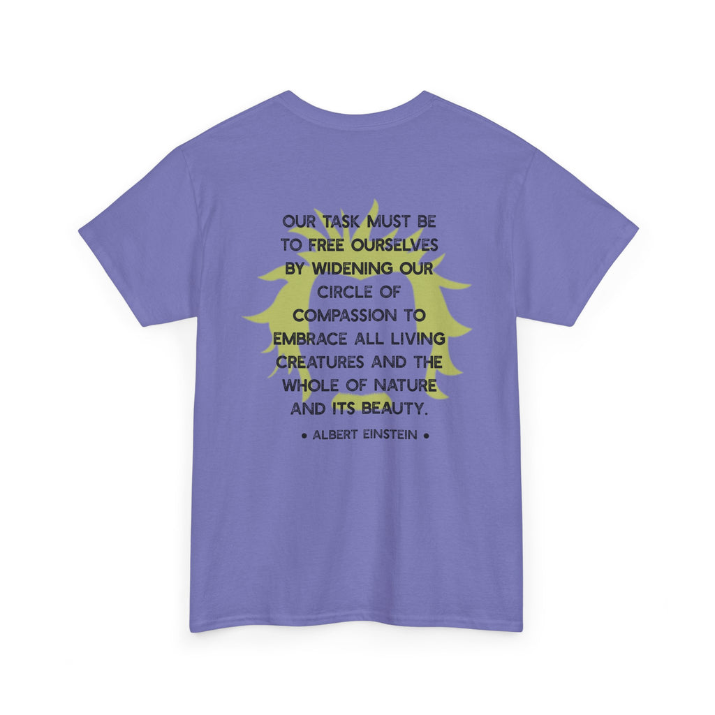 Einstein quote tee | Circle of Compassion
