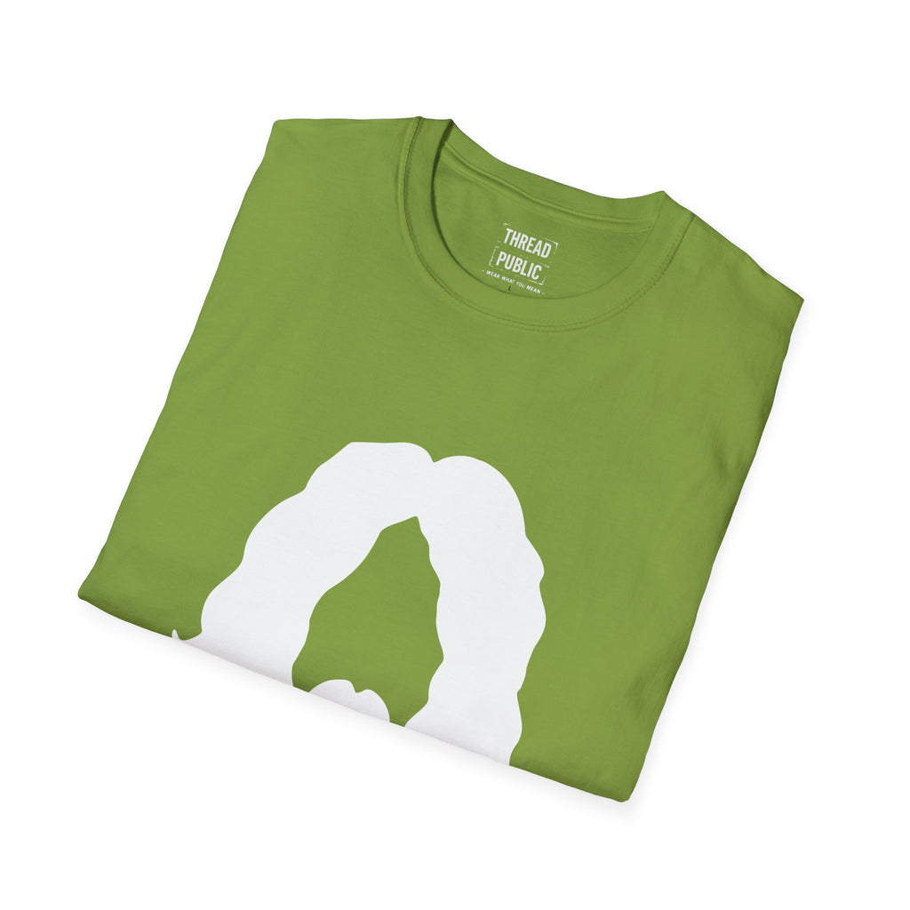 Zappa Quote T-Shirt | Minimal Portrait, Back Typography