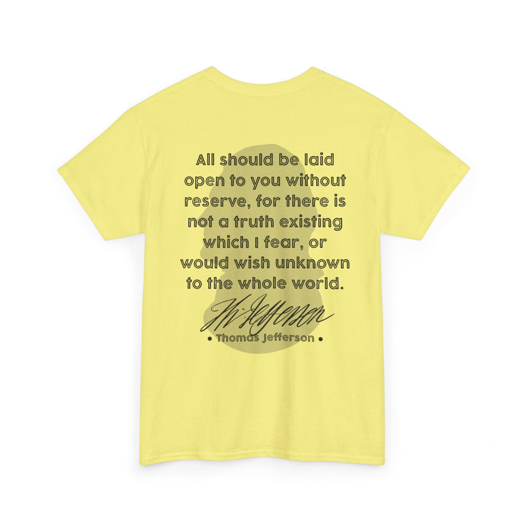 Jefferson Quote Tee | Truth