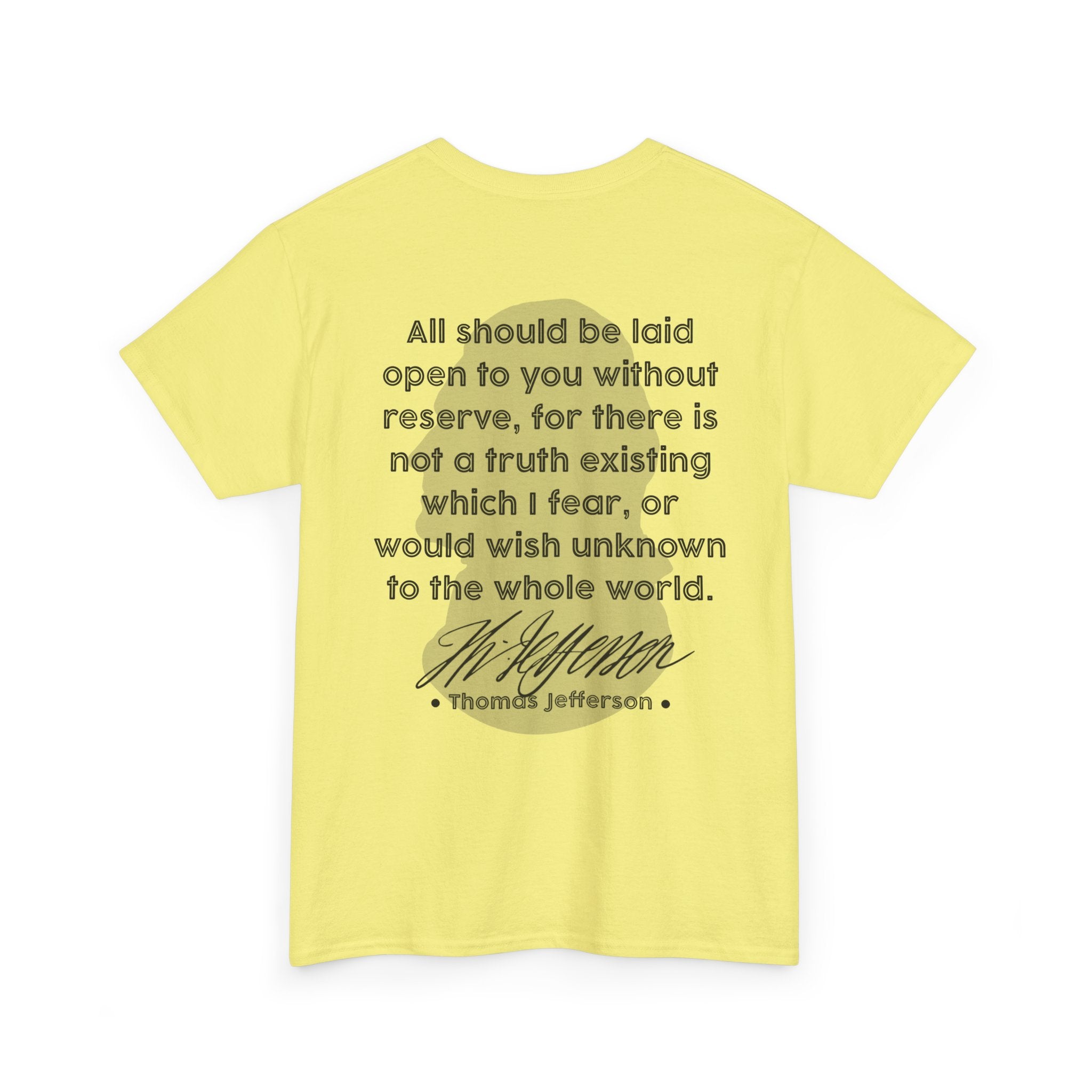 Jefferson Quote Tee | Truth