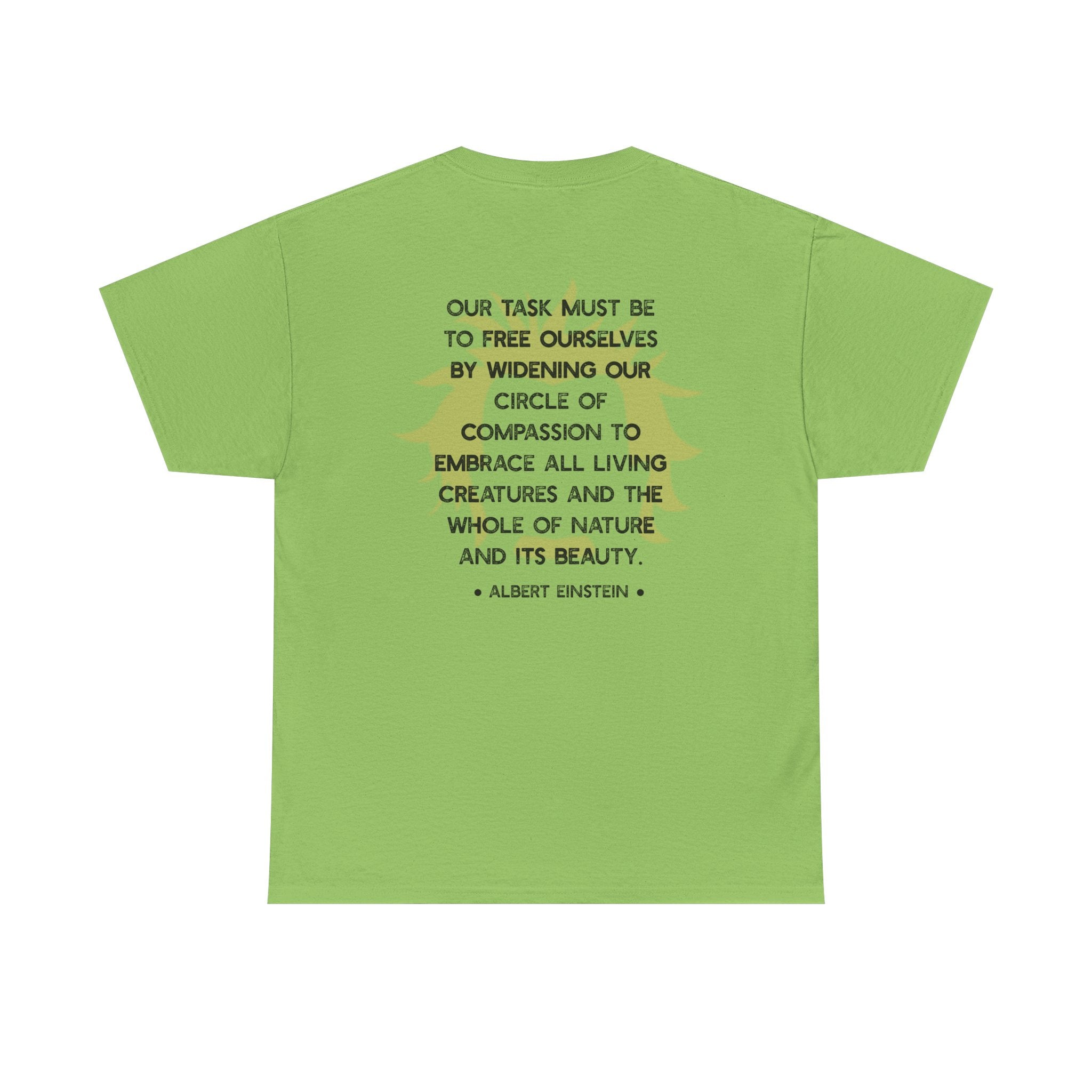 Einstein quote tee | Circle of Compassion