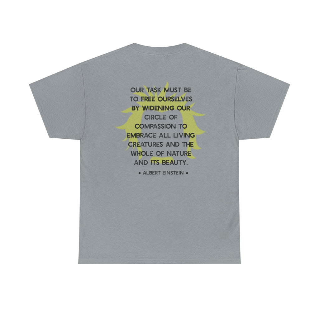 Einstein quote tee | Circle of Compassion