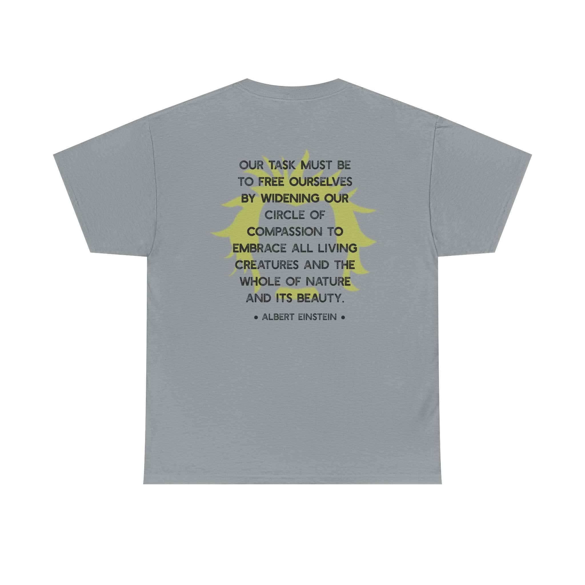 Einstein quote tee | Circle of Compassion