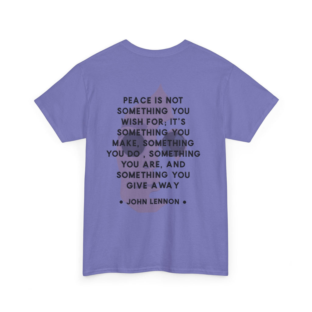 Lennon Quote T-Shirt | Peace Tee