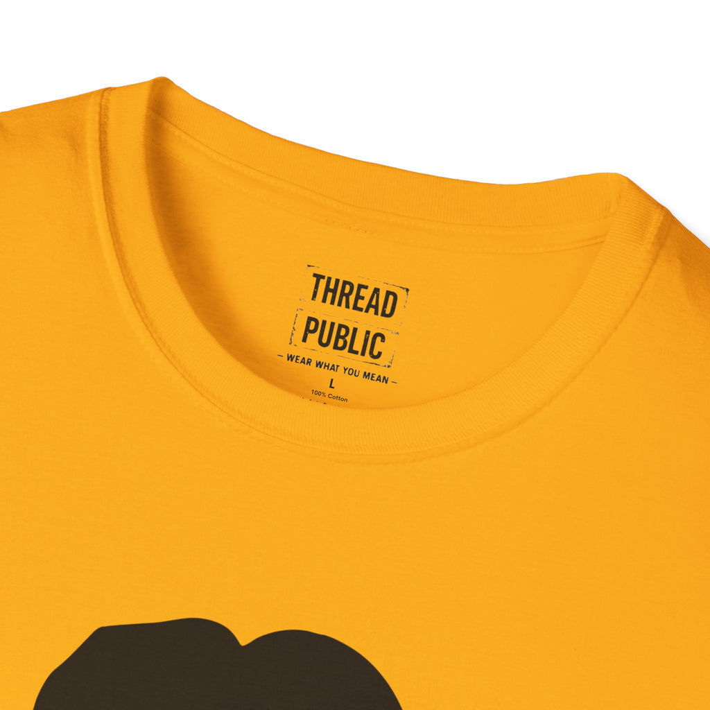 Frank Zappa Quote T-Shirt | Minimal Portrait, Back Typography