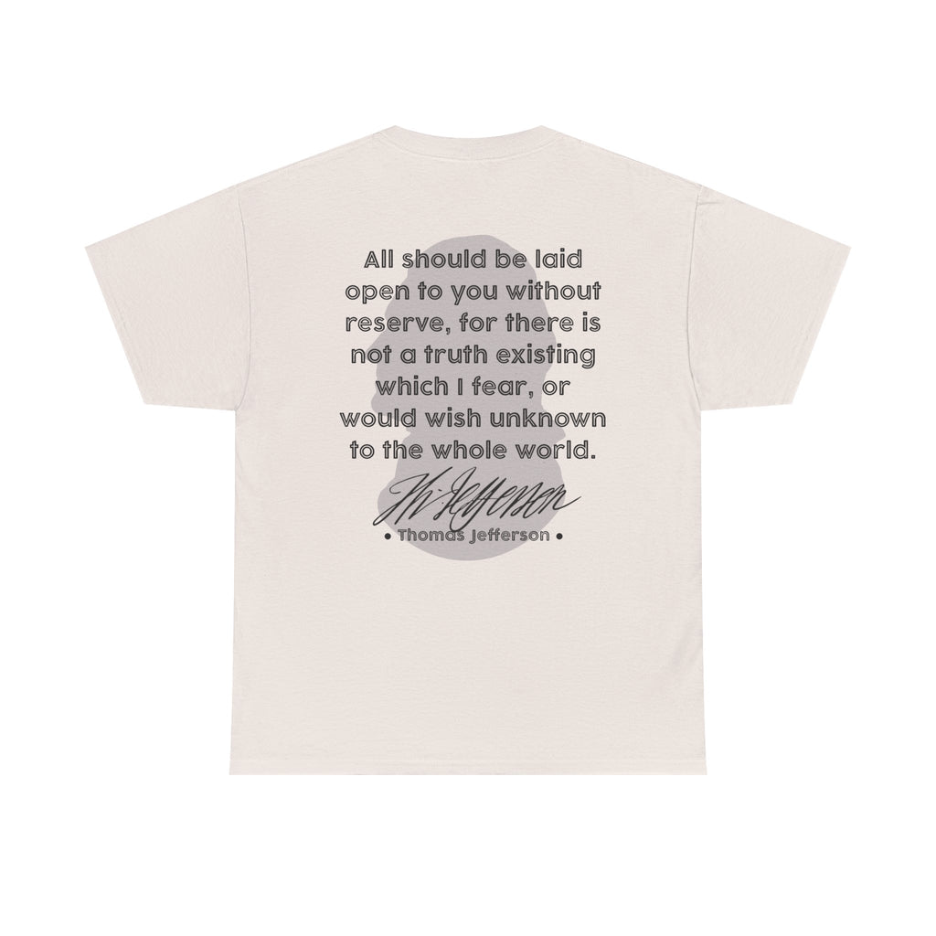 Jefferson Quote Tee | Truth