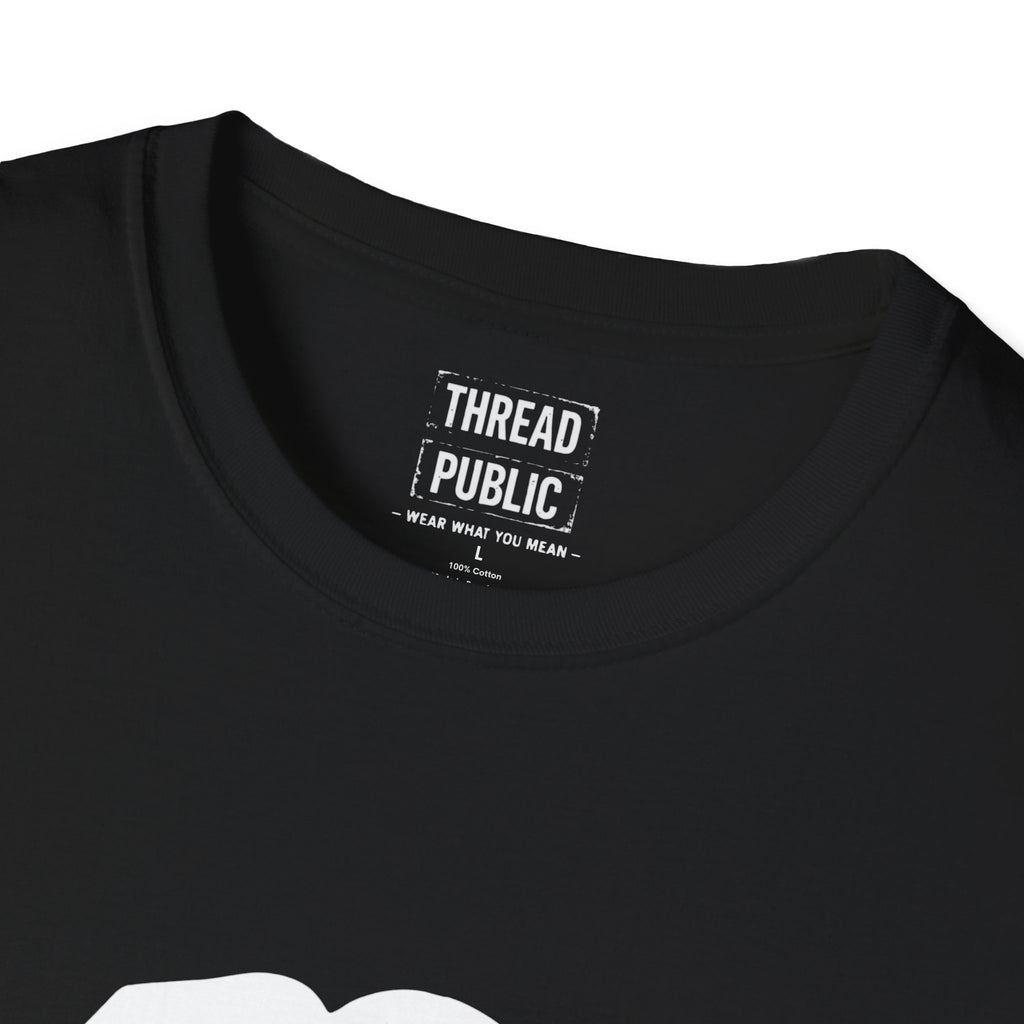 Zappa Quote T-Shirt | Minimal Portrait, Back Typography