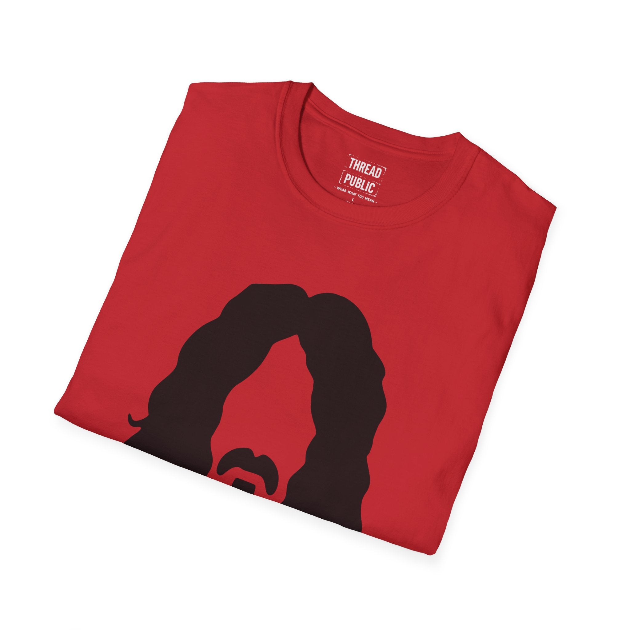 Frank Zappa Quote T-Shirt | Minimal Portrait, Back Typography