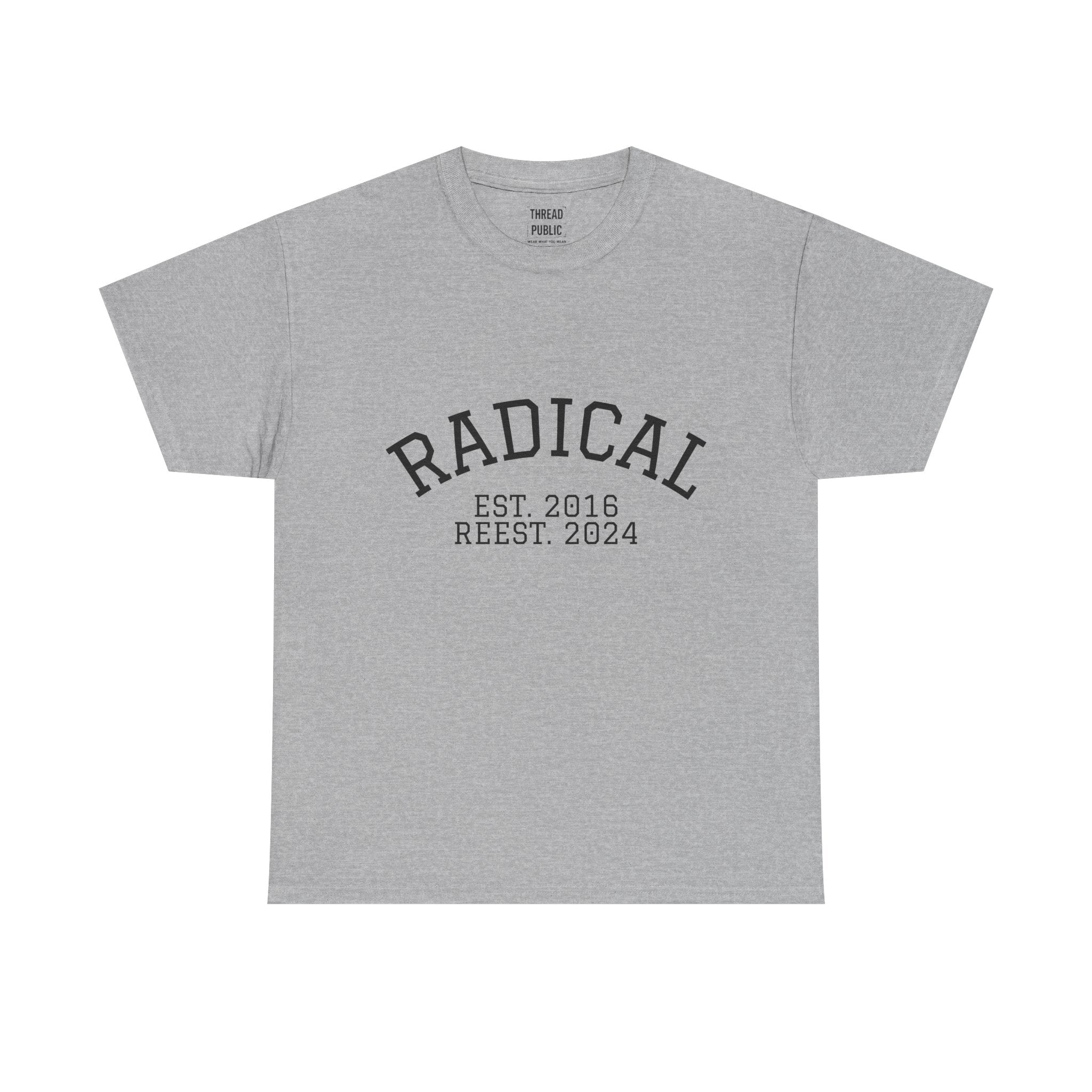 Radical EST 1995 Tee | Retro Arch Logo T-shirt