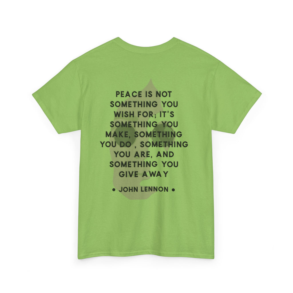 Lennon Quote T-Shirt | Peace Tee