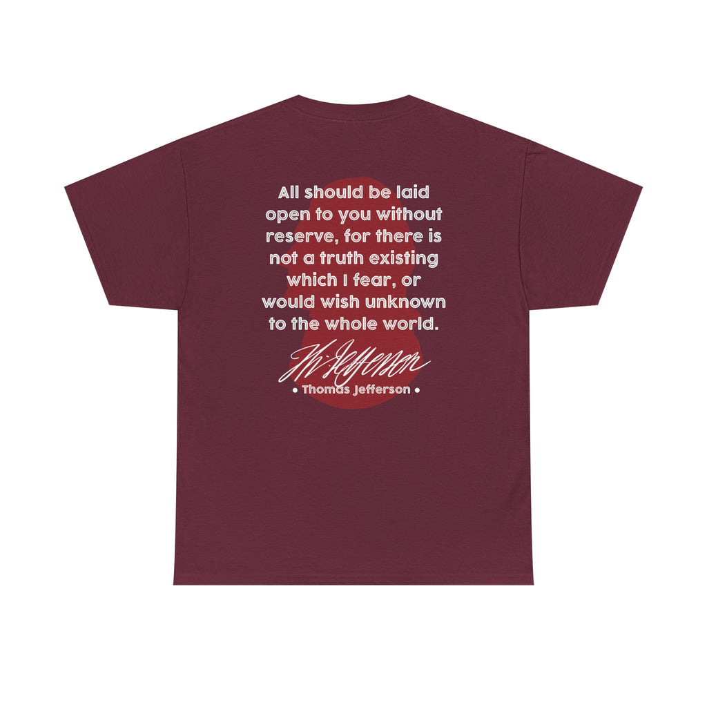 Jefferson Quote Tee | Truth
