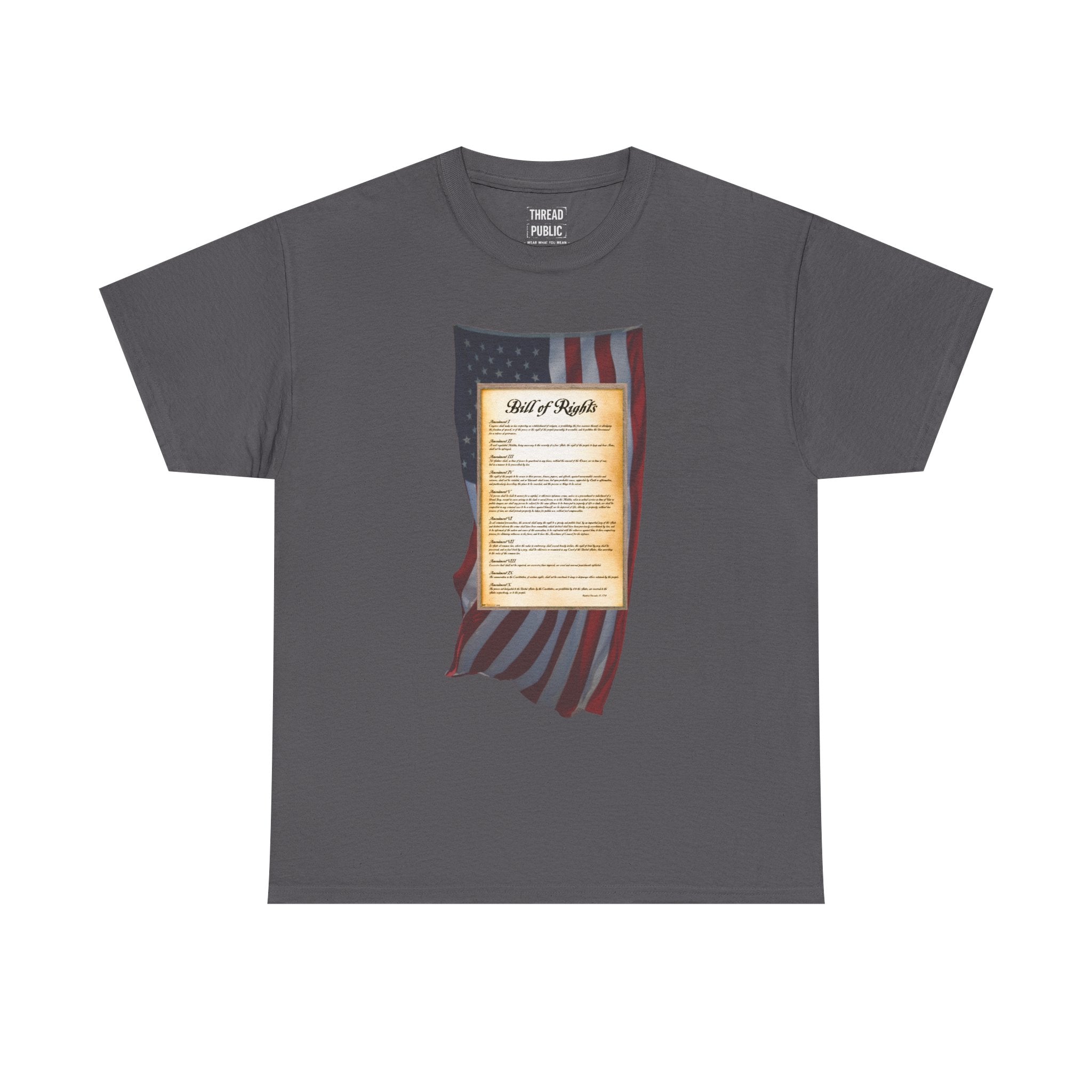 Bill of Rights T-Shirt | US Constitution Rights Document Tee
