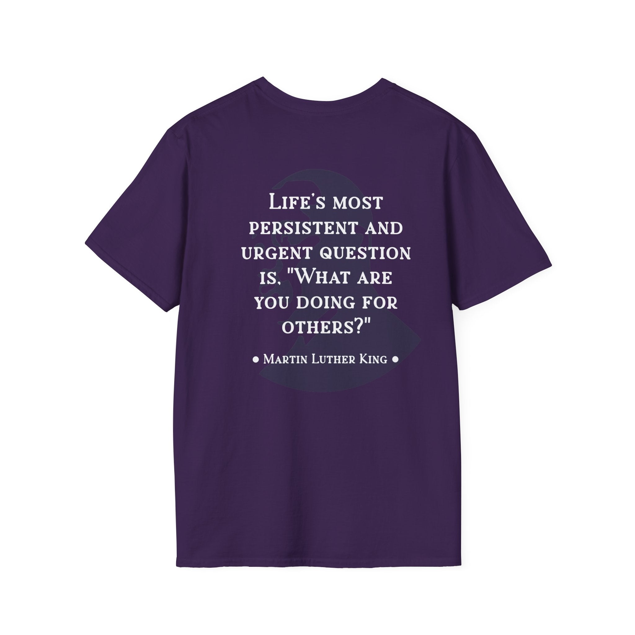King Jr. quote T-Shirt | 'What are you doing for others?'