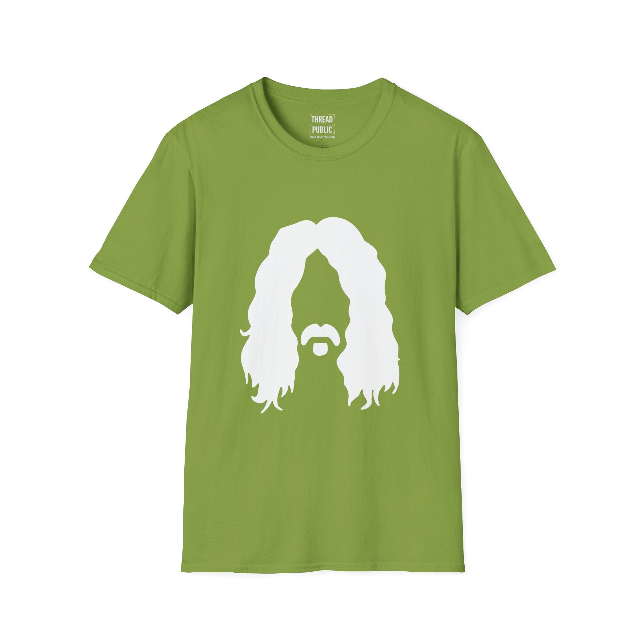 Zappa Quote T-Shirt | Minimal Portrait, Back Typography