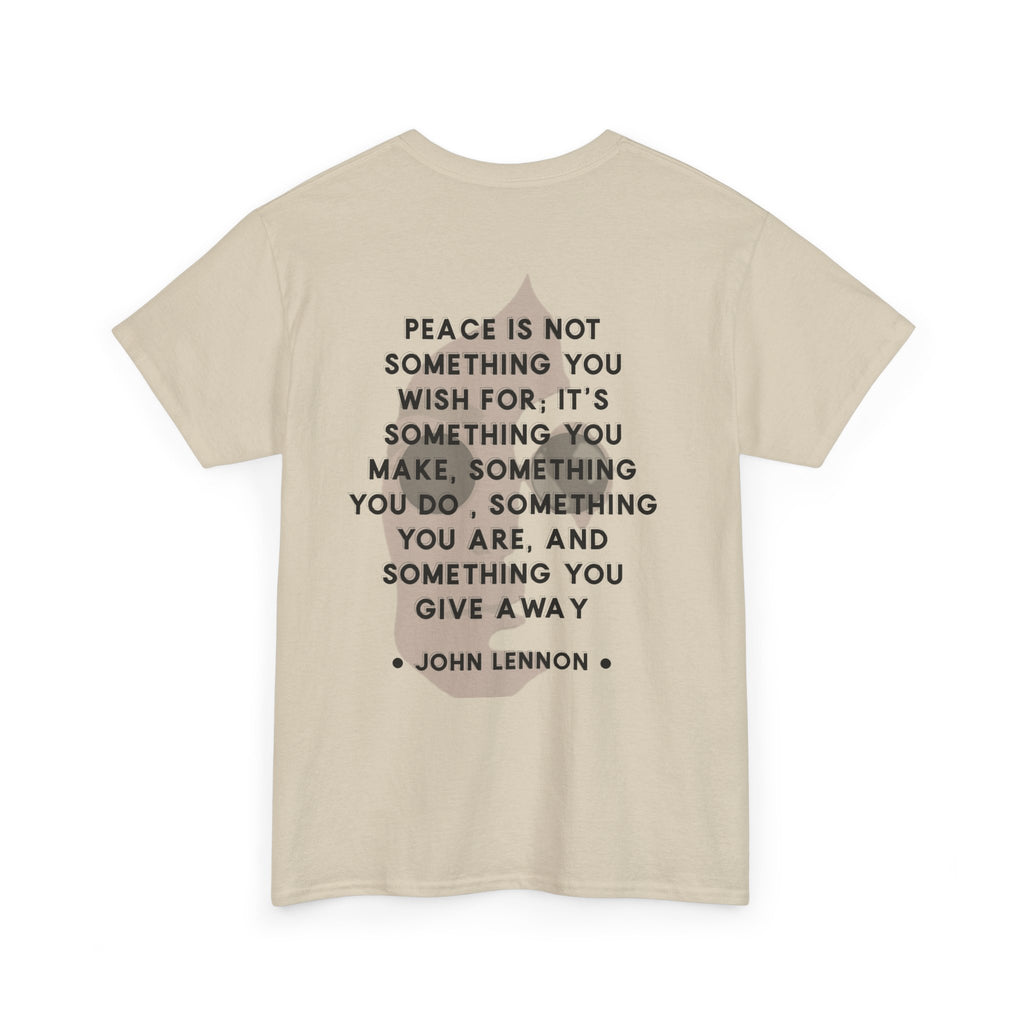 Lennon Quote T-Shirt | Peace Tee