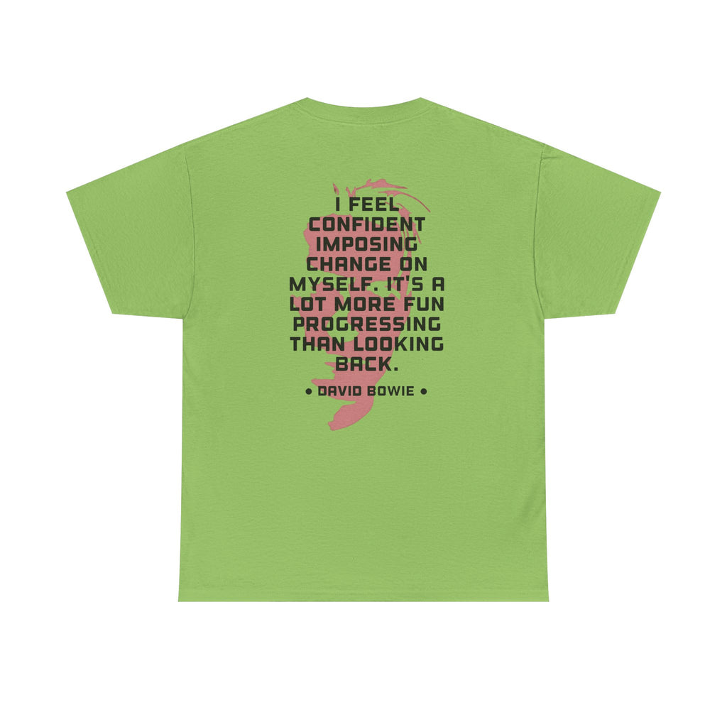 Bowie Quote Tee | 'I Feel Cofident'