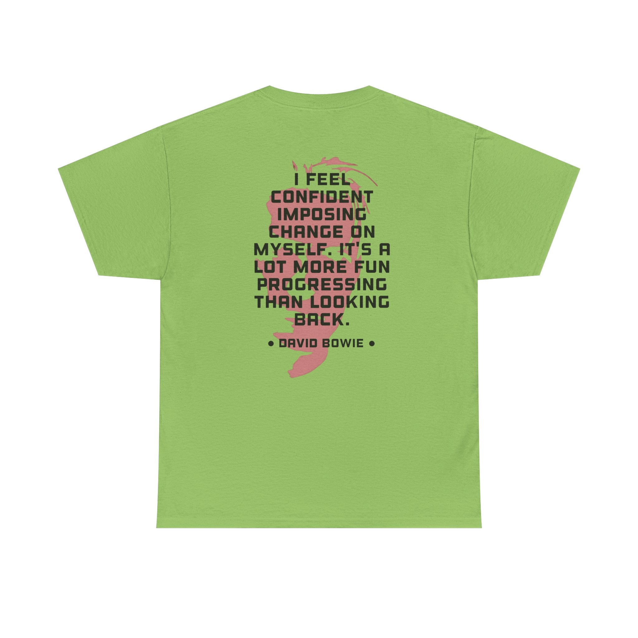 Bowie Quote Tee | 'I Feel Cofident'