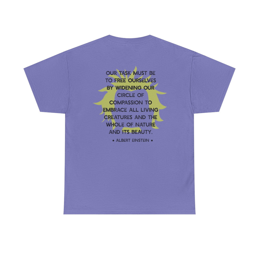 Einstein quote tee | Circle of Compassion
